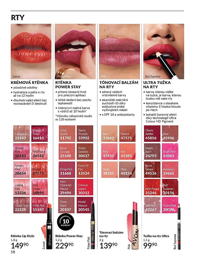 avon - Leták AVON od 01.08. do 31.08. - page: 58