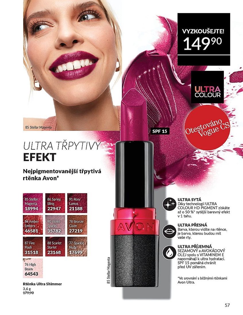 avon - Leták AVON od 01.08. do 31.08. - page: 57