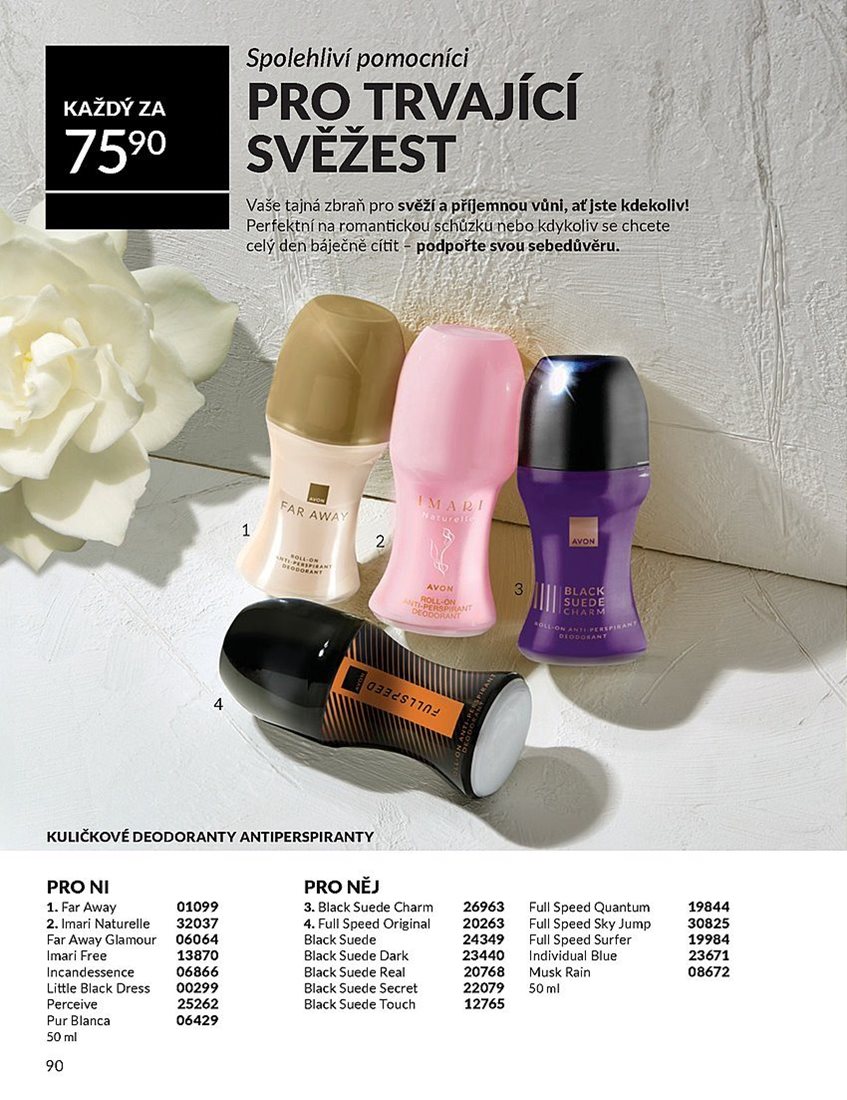avon - Leták AVON od 01.08. do 31.08. - page: 90