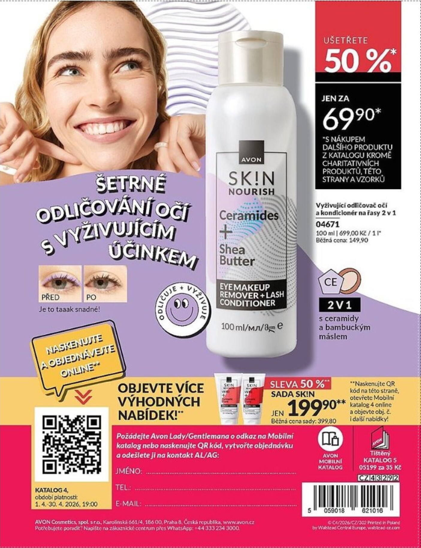 avon - Aktuální AVON leták platný od středy 01.04.2026 do čtvrtka 30.04.2026 - page: 91