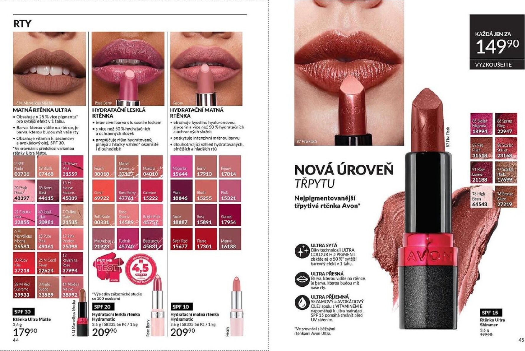 avon - Aktuální AVON leták platný od středy 01.04.2026 do čtvrtka 30.04.2026 - page: 23