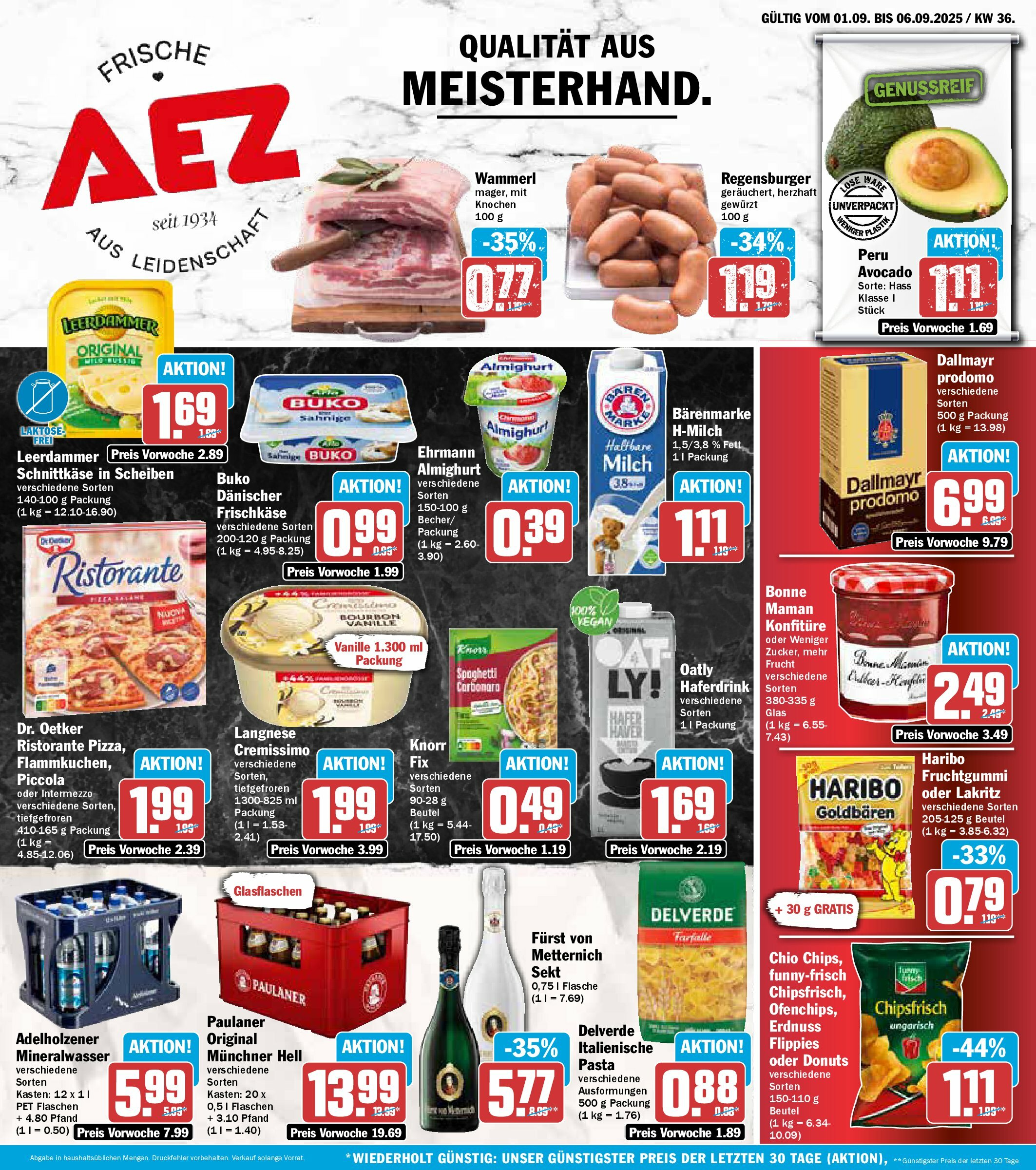 aez - AEZ-Prospekt gültig vom 01.09. bis 06.09.