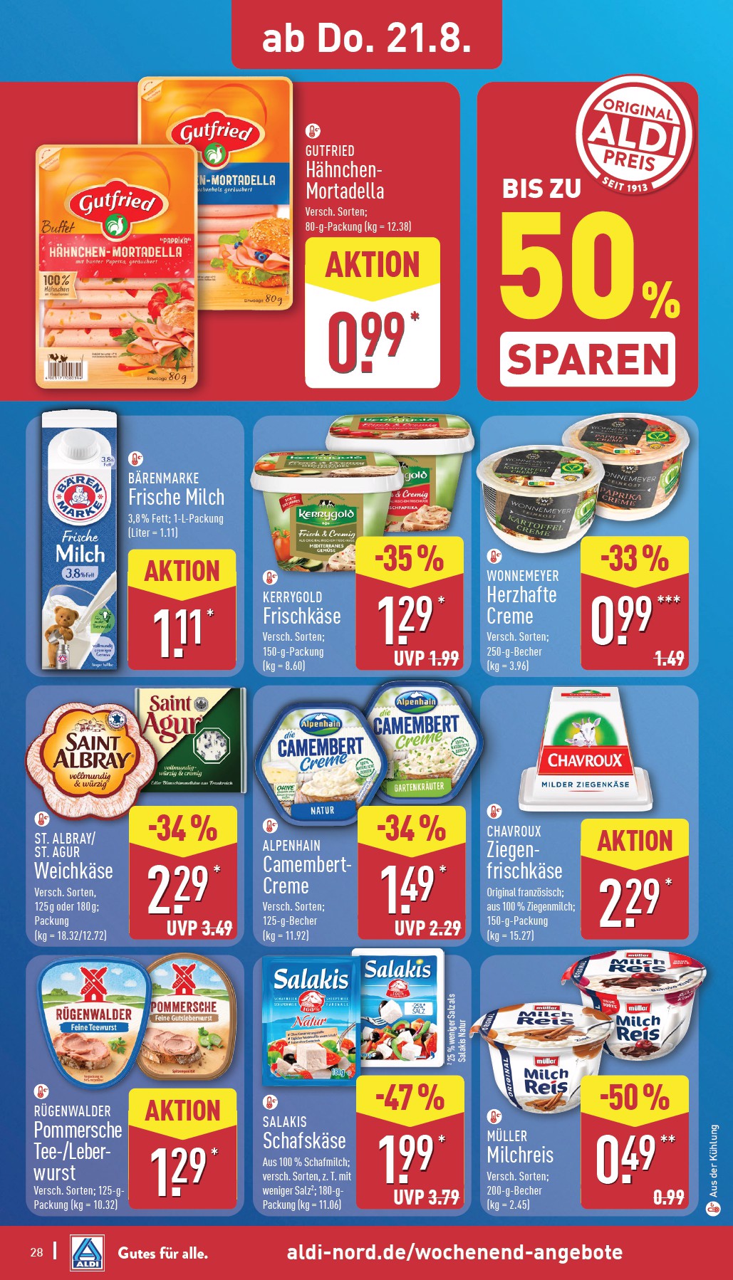 aldi-nord - ALDI NORD-Prospekt gültig vom 18.08. bis 23.08. - page: 28