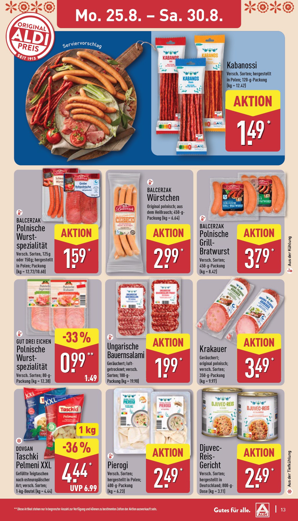 aldi-nord - ALDI NORD-Prospekt gültig vom 25.08. bis 30.08. - page: 13