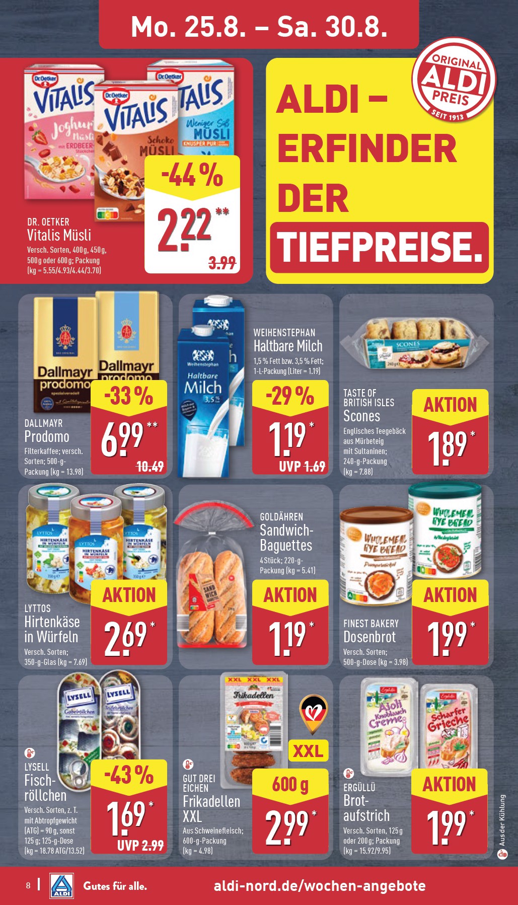 aldi-nord - ALDI NORD-Prospekt gültig vom 25.08. bis 30.08. - page: 8