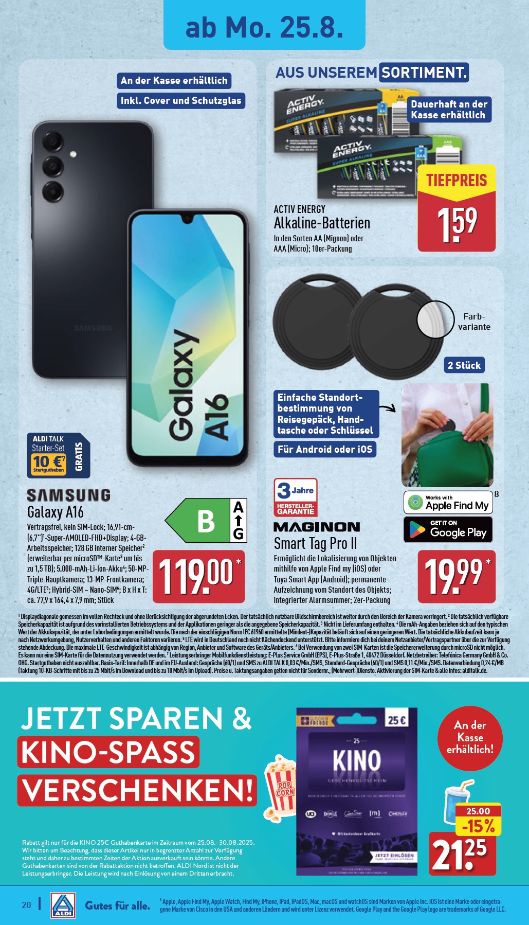 aldi-nord - ALDI NORD-Prospekt gültig vom 25.08. bis 30.08. - page: 20
