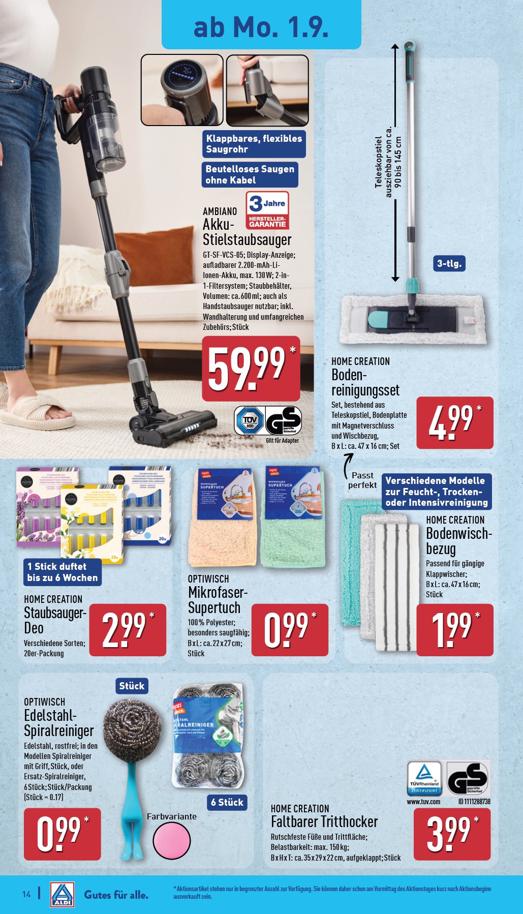aldi-nord - ALDI NORD-Prospekt gültig vom 01.09. bis 06.09. - page: 14 aldi-nord - ALDI NORD-Prospekt gültig vom 01.09. bis 06.09. - page: 14
