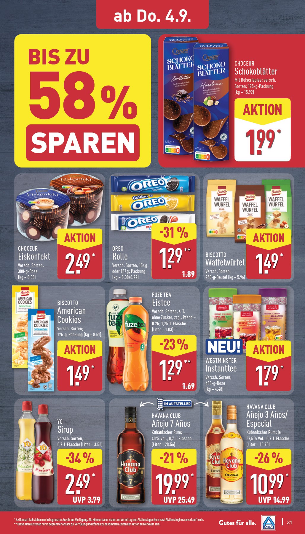 aldi-nord - ALDI NORD-Prospekt gültig vom 01.09. bis 06.09. - page: 31 aldi-nord - ALDI NORD-Prospekt gültig vom 01.09. bis 06.09. - page: 31