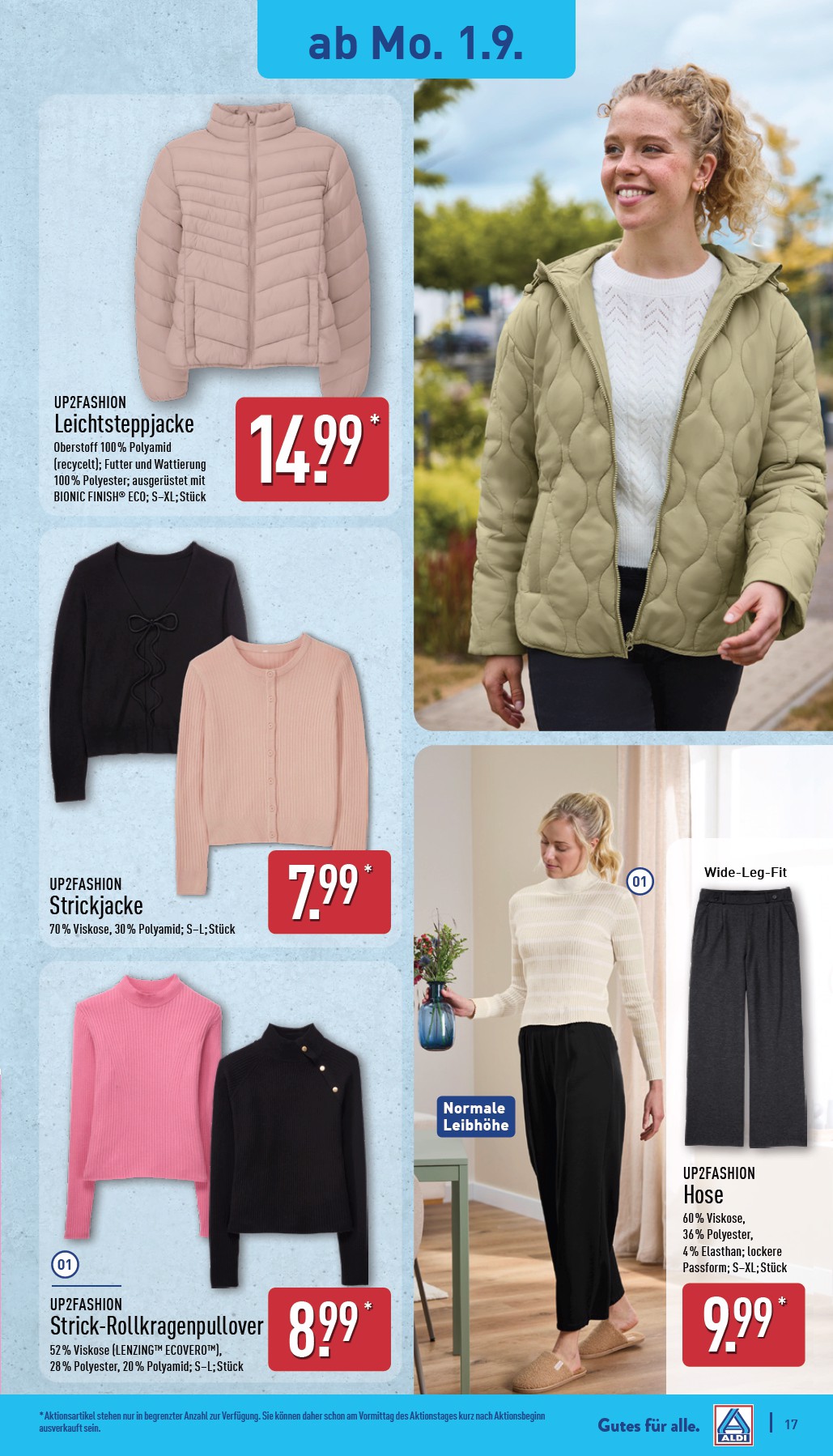 aldi-nord - ALDI NORD-Prospekt gültig vom 01.09. bis 06.09. - page: 17 aldi-nord - ALDI NORD-Prospekt gültig vom 01.09. bis 06.09. - page: 17