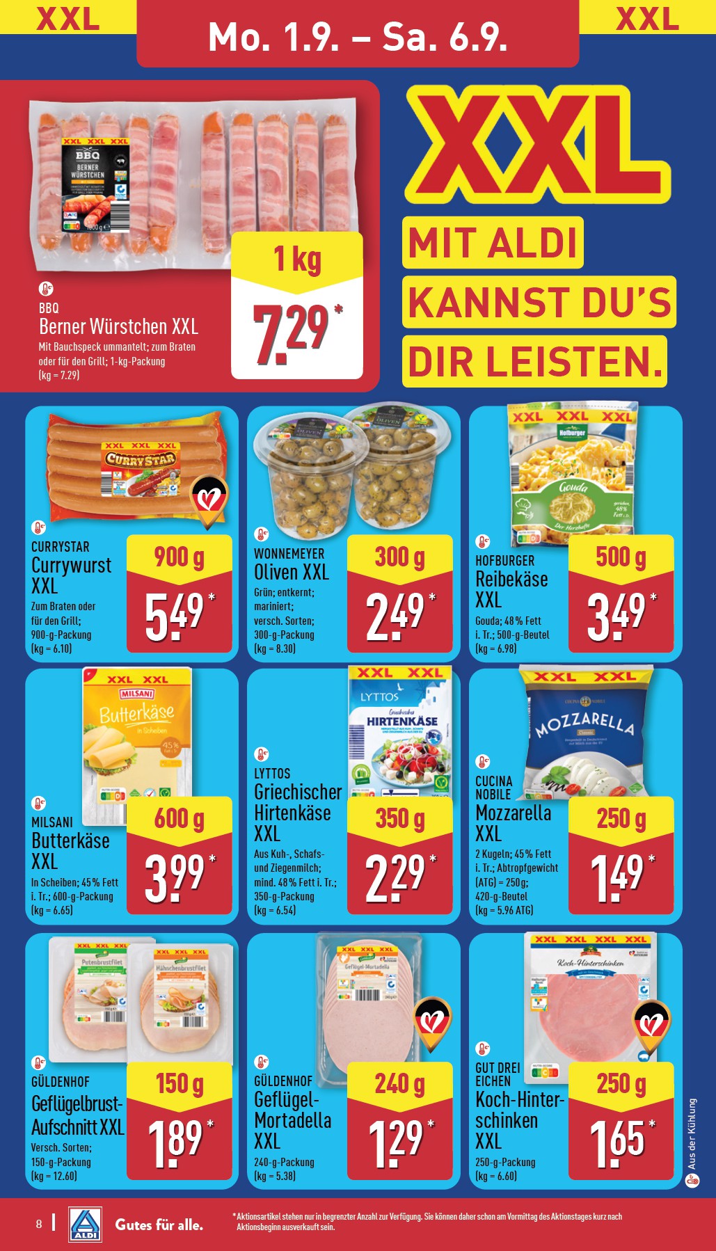aldi-nord - ALDI NORD-Prospekt gültig vom 01.09. bis 06.09. - page: 8 aldi-nord - ALDI NORD-Prospekt gültig vom 01.09. bis 06.09. - page: 8