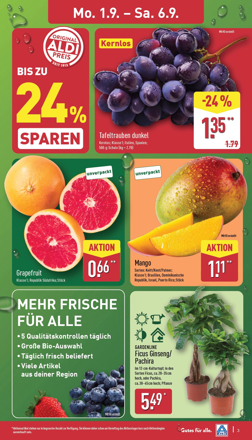 aldi-nord - ALDI NORD-Prospekt gültig vom 01.09. bis 06.09. - page: 3 aldi-nord - ALDI NORD-Prospekt gültig vom 01.09. bis 06.09. - page: 3
