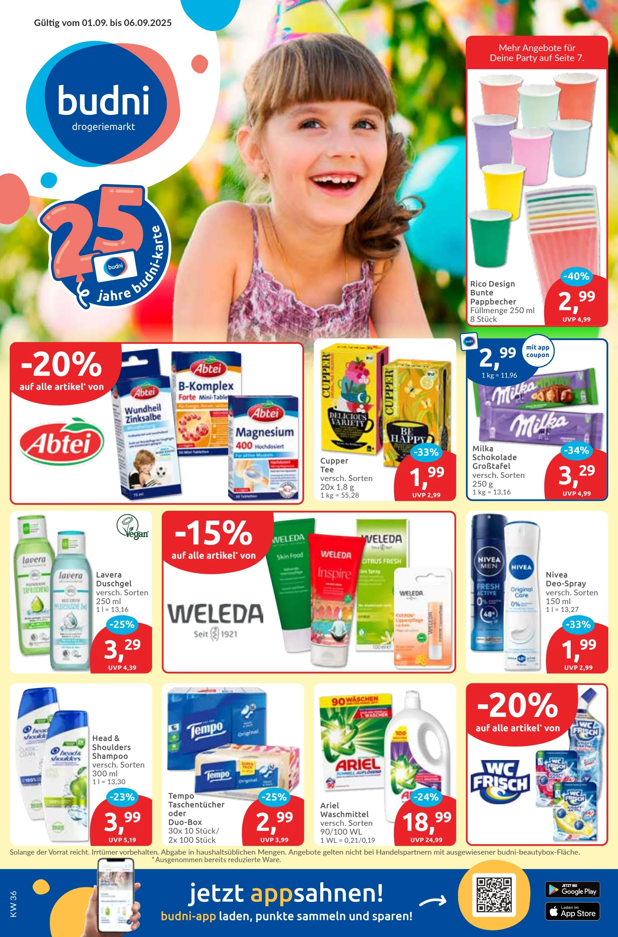 budni - BUDNI-Prospekt gültig vom 01.09. bis 06.09.