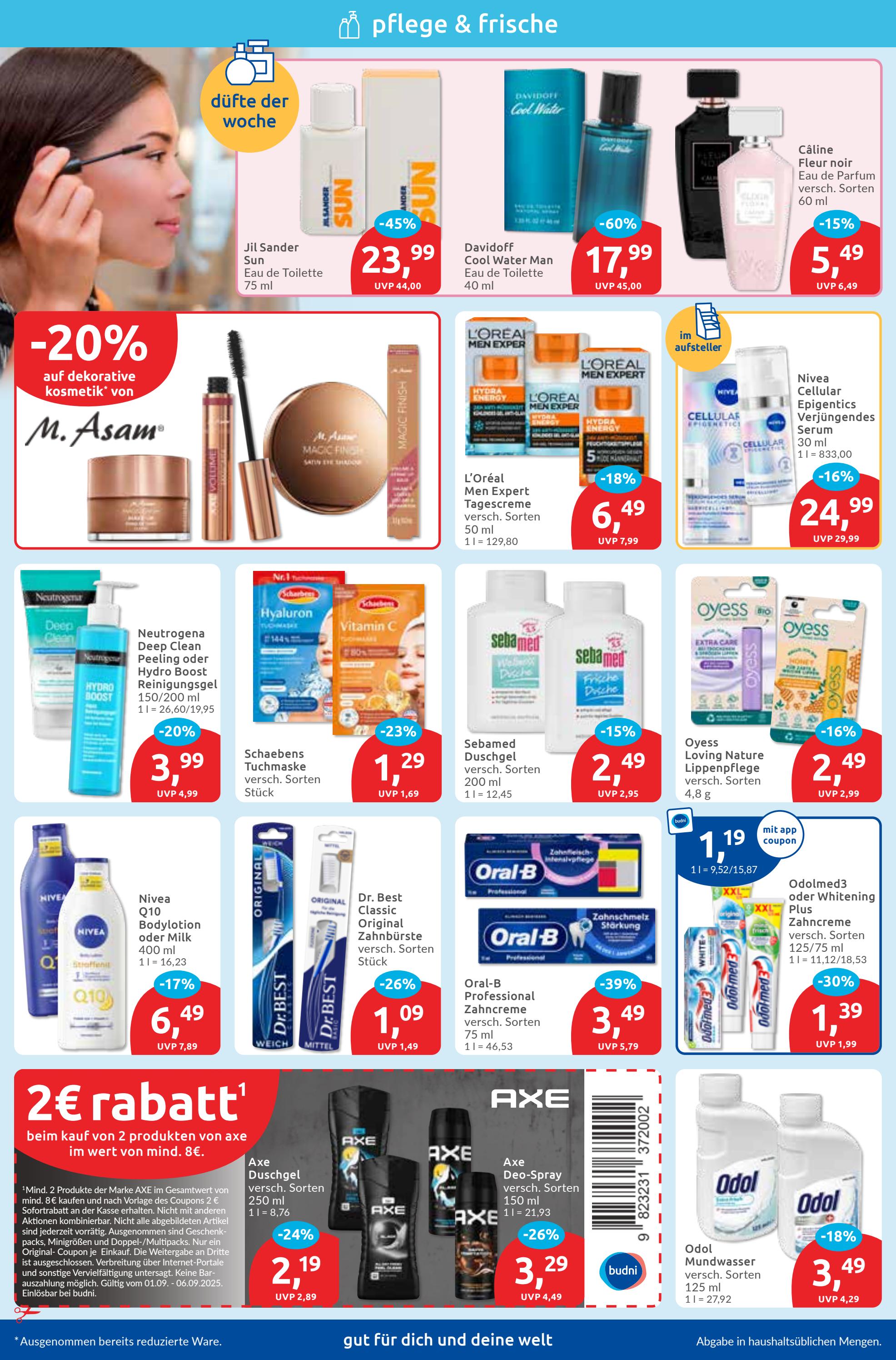 budni - BUDNI-Prospekt gültig vom 01.09. bis 06.09. - page: 2