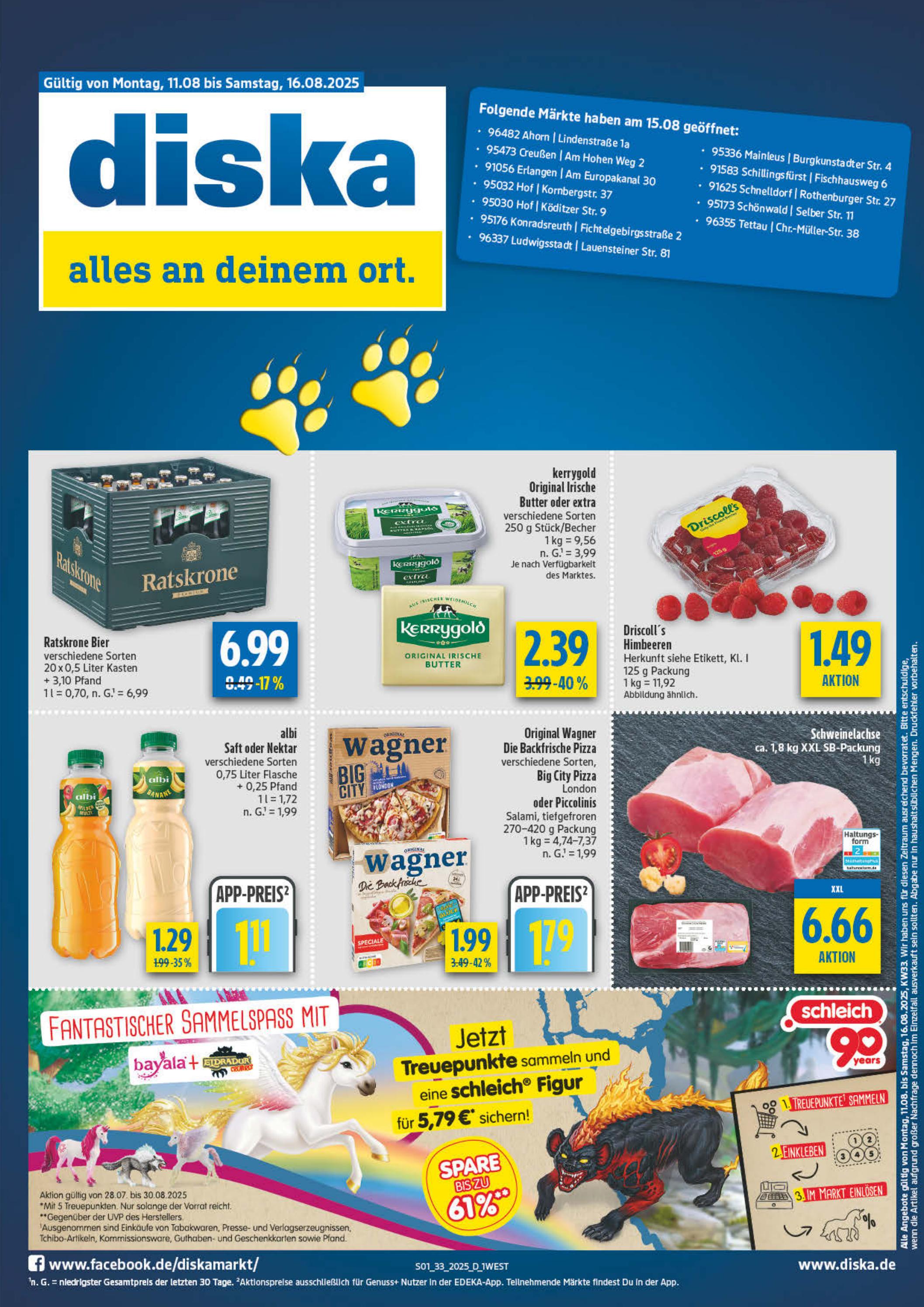 diska - Diska - West-Prospekt gültig vom 11.08. bis 16.08.