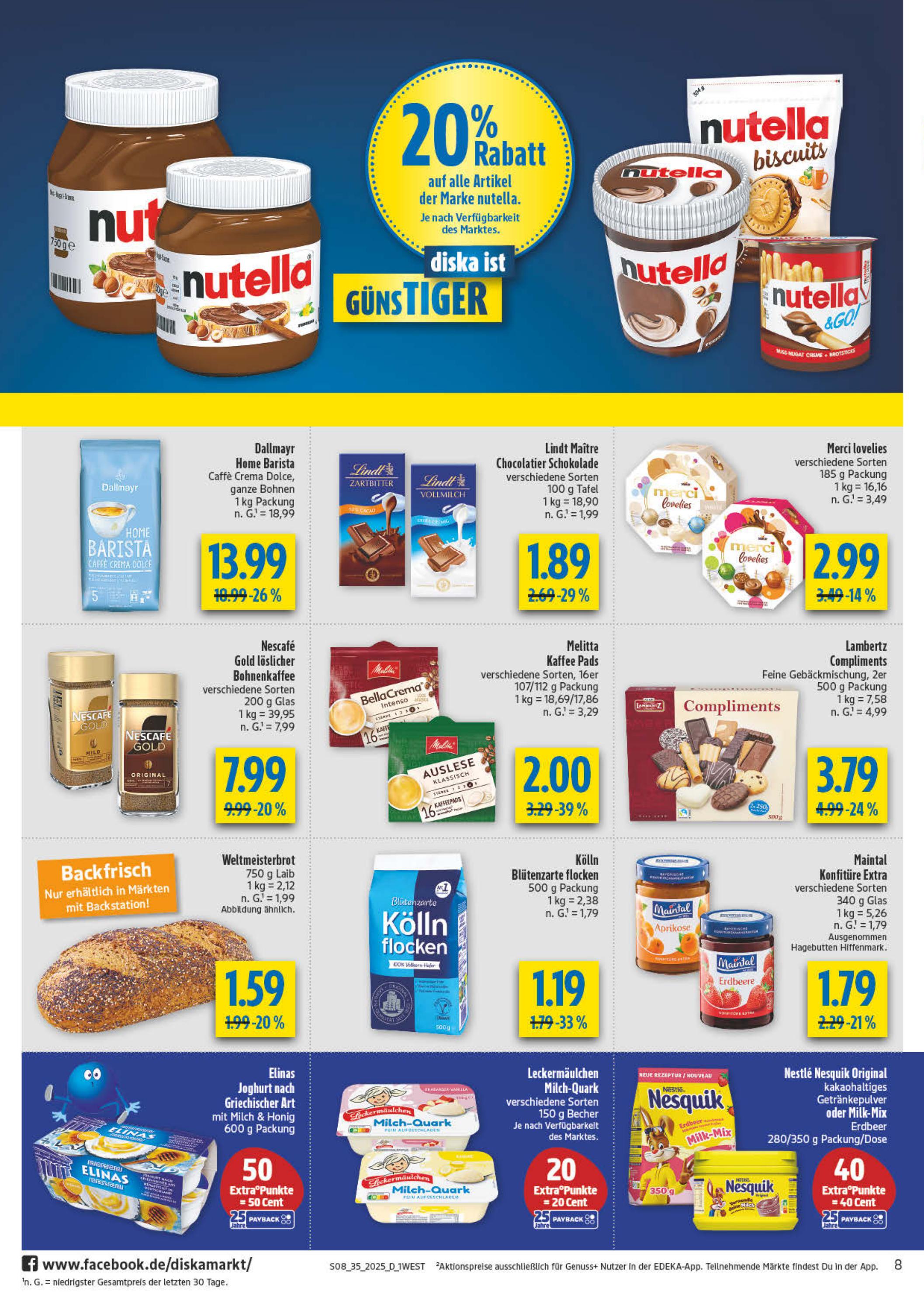 diska - Diska - West-Prospekt gültig vom 25.08. bis 30.08. - page: 8