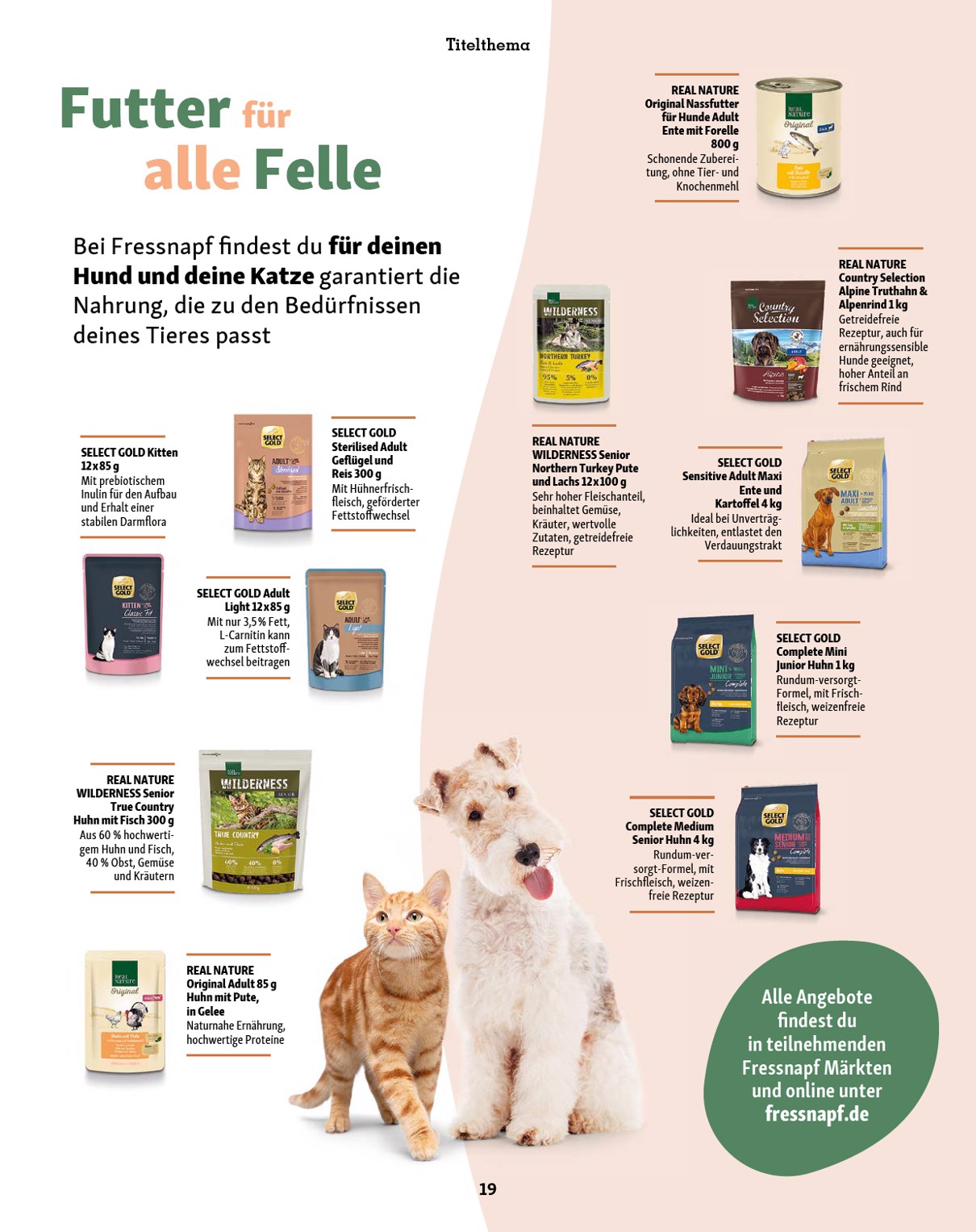 fressnapf - Fressnapf - Friends Magazin-Prospekt gültig vom 01.09. bis 31.10. - page: 19