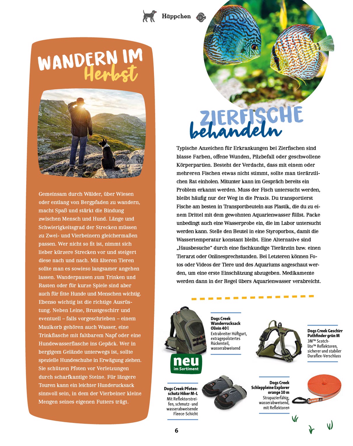 fressnapf - Fressnapf - Friends Magazin-Prospekt gültig vom 01.09. bis 31.10. - page: 6
