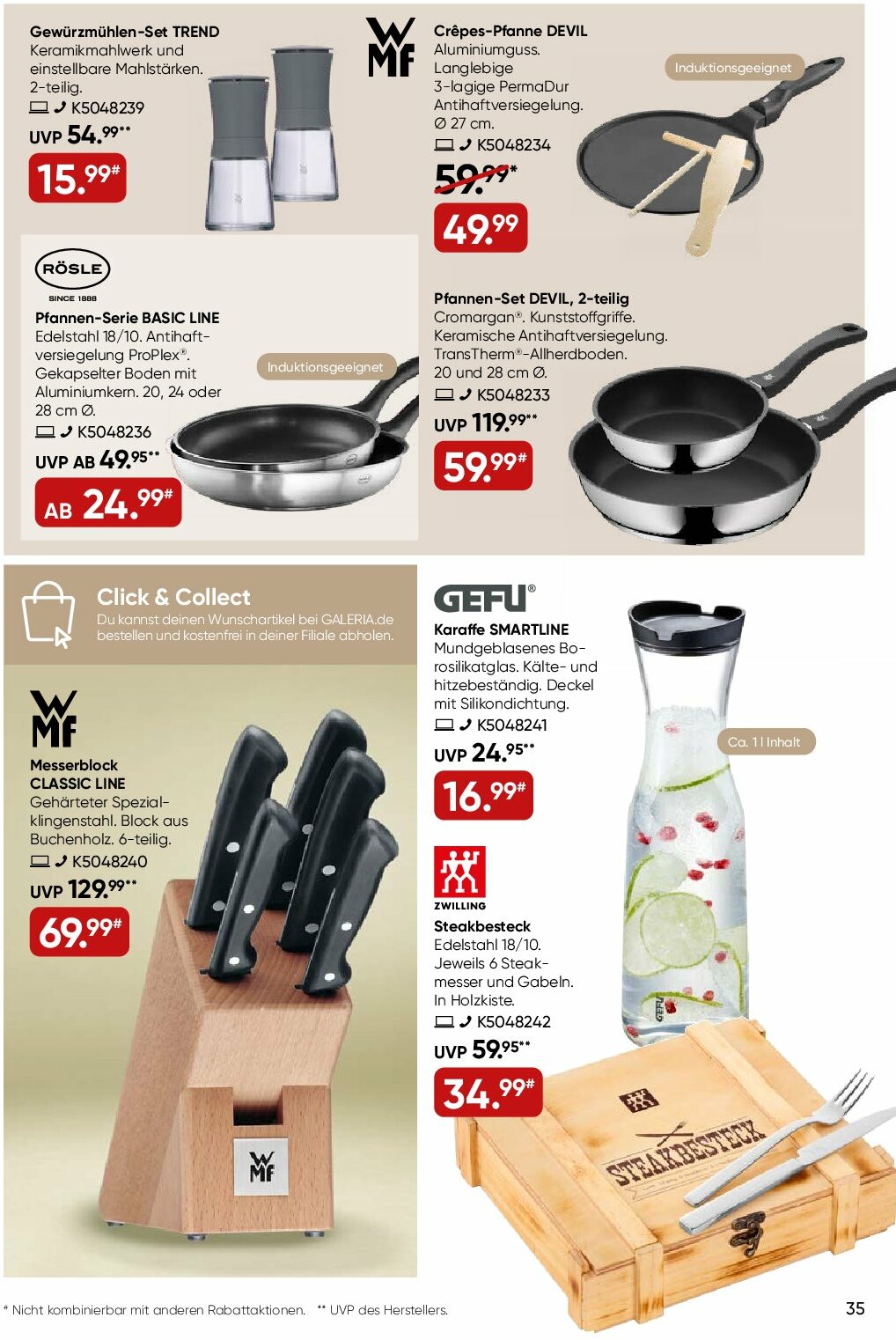 galeria - Galeria-Prospekt gültig vom 27.08. bis 02.09. - page: 35