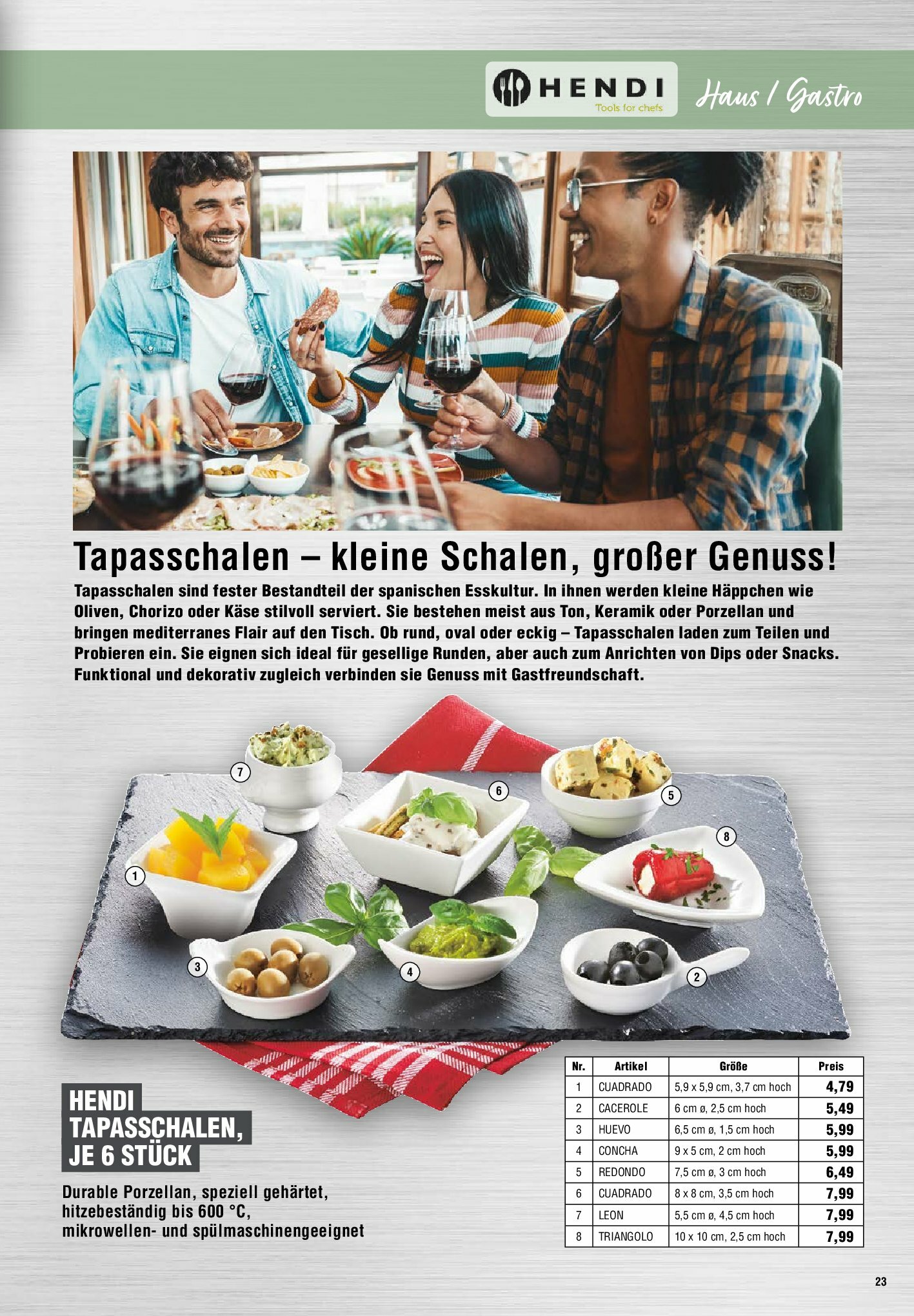 handelshof - Handelshof - Gastro-Prospekt gültig vom 01.09. bis 30.09. - page: 23