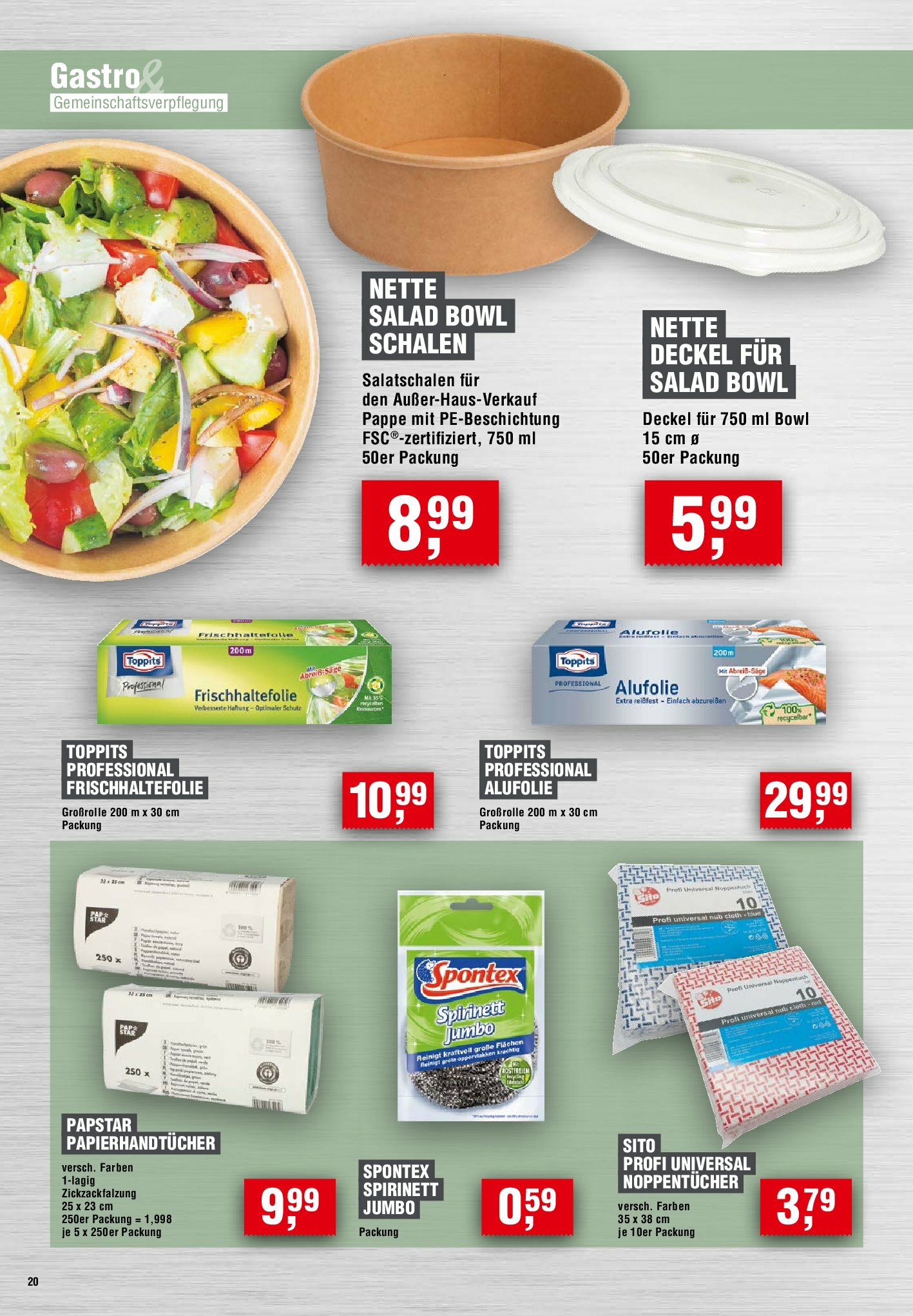 handelshof - Handelshof - Gastro-Prospekt gültig vom 01.09. bis 30.09. - page: 20