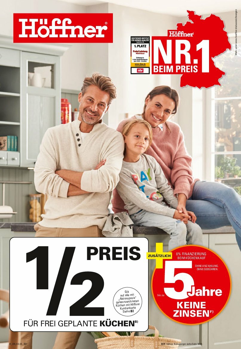 hoeffner - Höffner - Küchen-Prospekt gültig vom 13.08. bis 30.11.