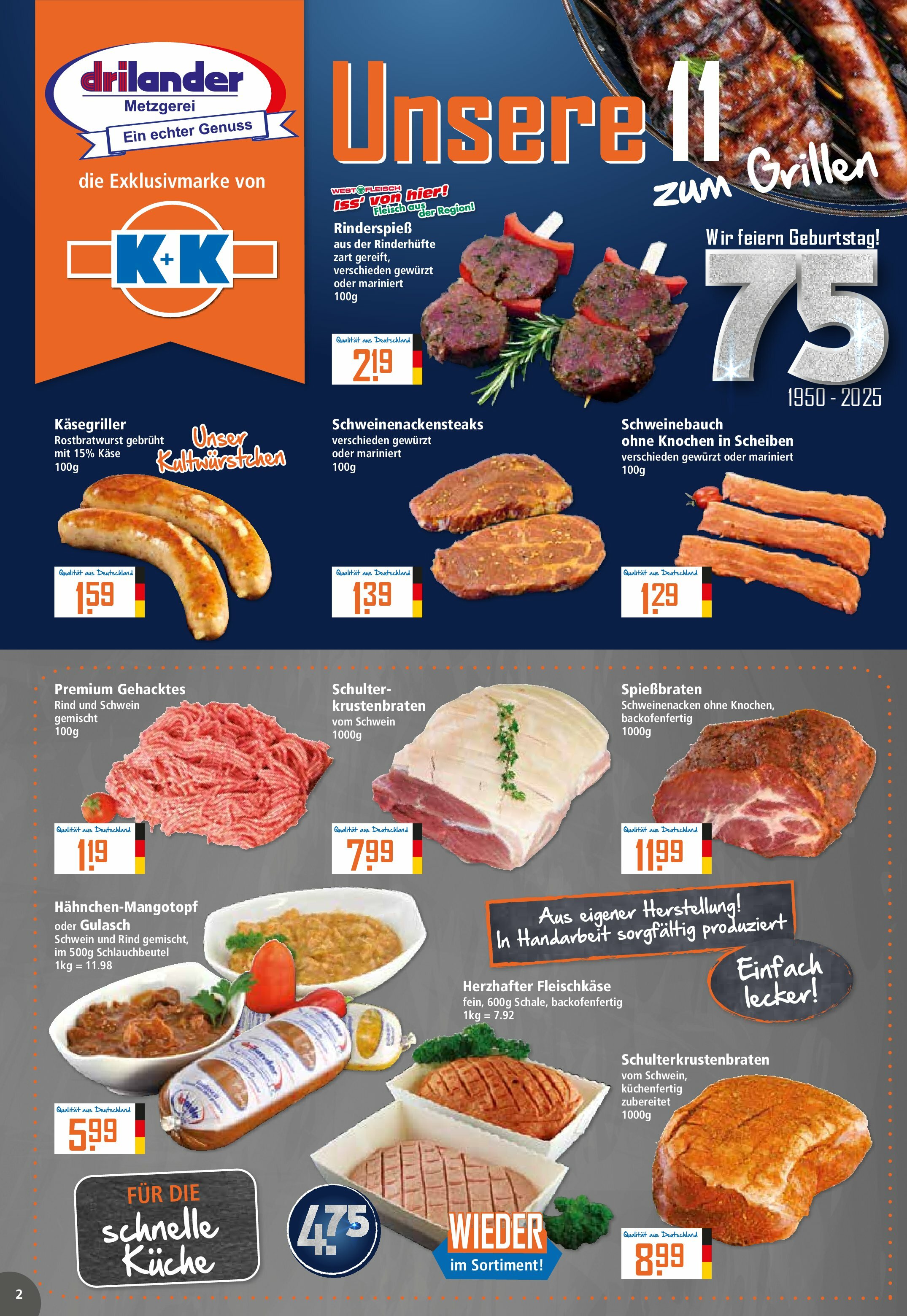 k-k - K+K-Prospekt gültig vom 01.09. bis 06.09. - page: 2