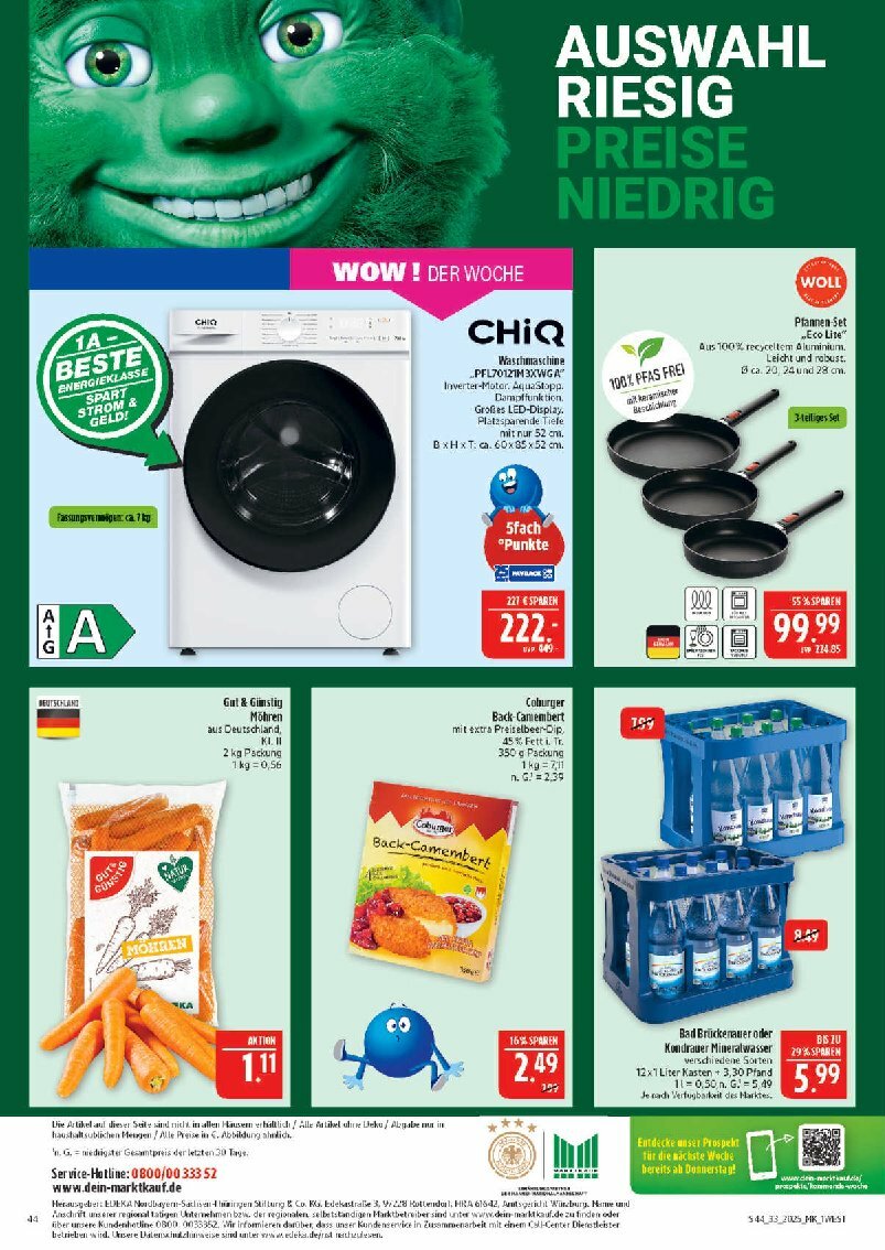 marktkauf - Marktkauf-Prospekt gültig vom 11.08. bis 16.08. - page: 44