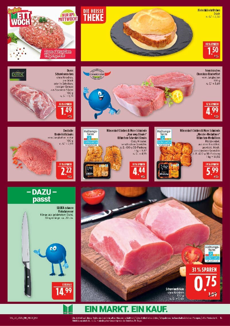 marktkauf - Marktkauf-Prospekt gültig vom 11.08. bis 16.08. - page: 15