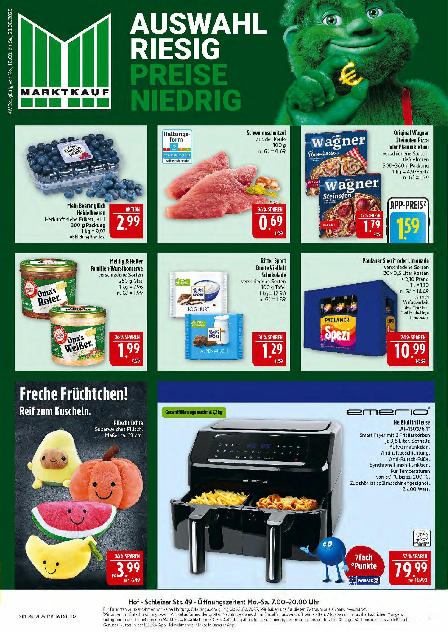 marktkauf - Marktkauf-Prospekt gültig vom 18.08. bis 23.08. - page: 1