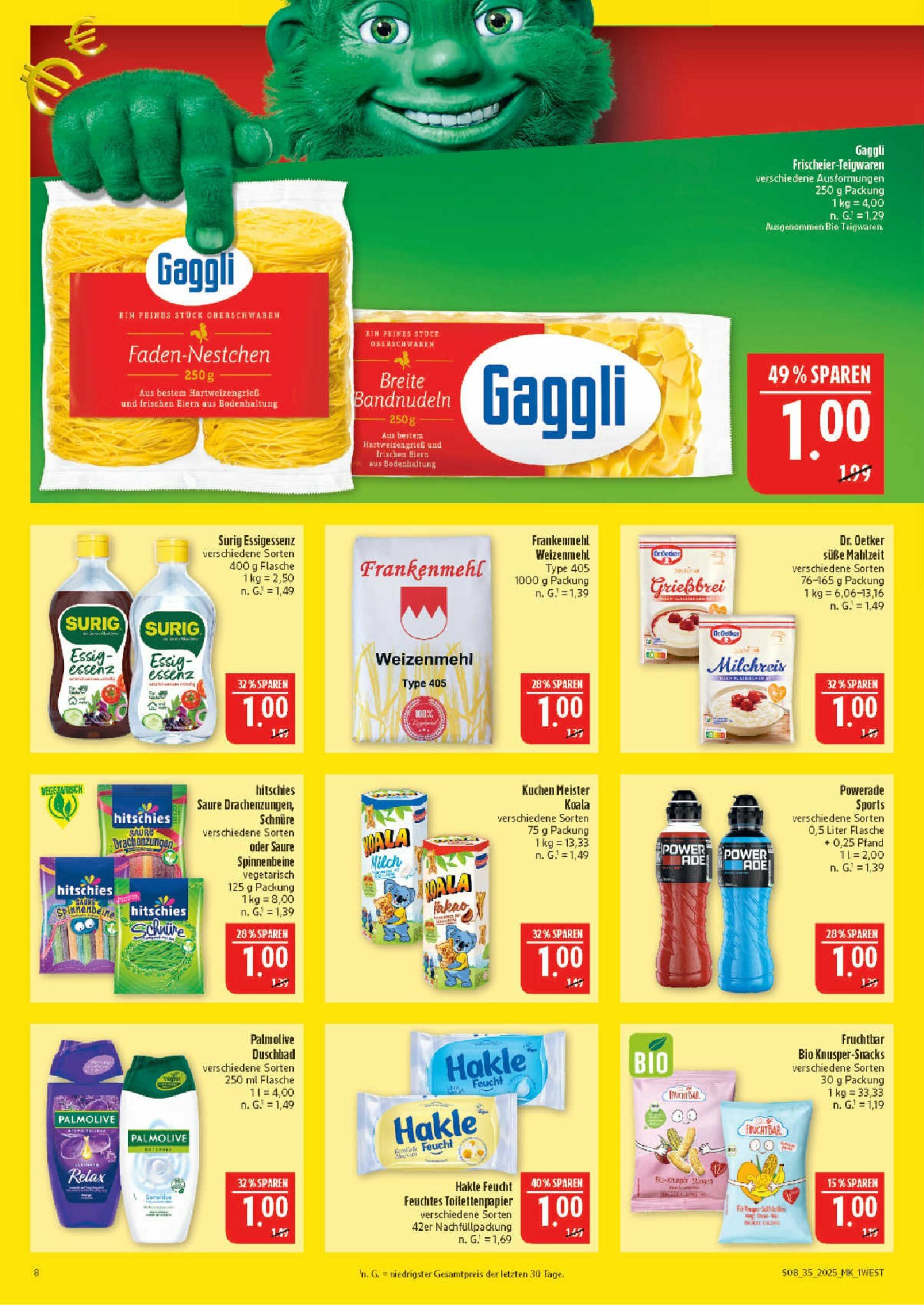 marktkauf - Marktkauf-Prospekt gültig vom 25.08. bis 30.08. - page: 8 marktkauf - Marktkauf-Prospekt gültig vom 25.08. bis 30.08. - page: 8