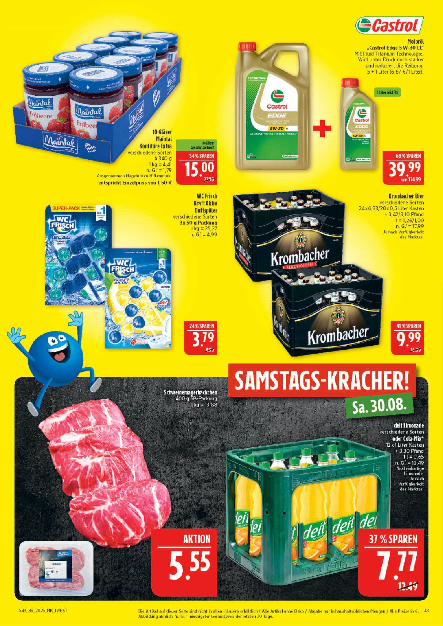 marktkauf - Marktkauf-Prospekt gültig vom 25.08. bis 30.08. - page: 43 marktkauf - Marktkauf-Prospekt gültig vom 25.08. bis 30.08. - page: 43
