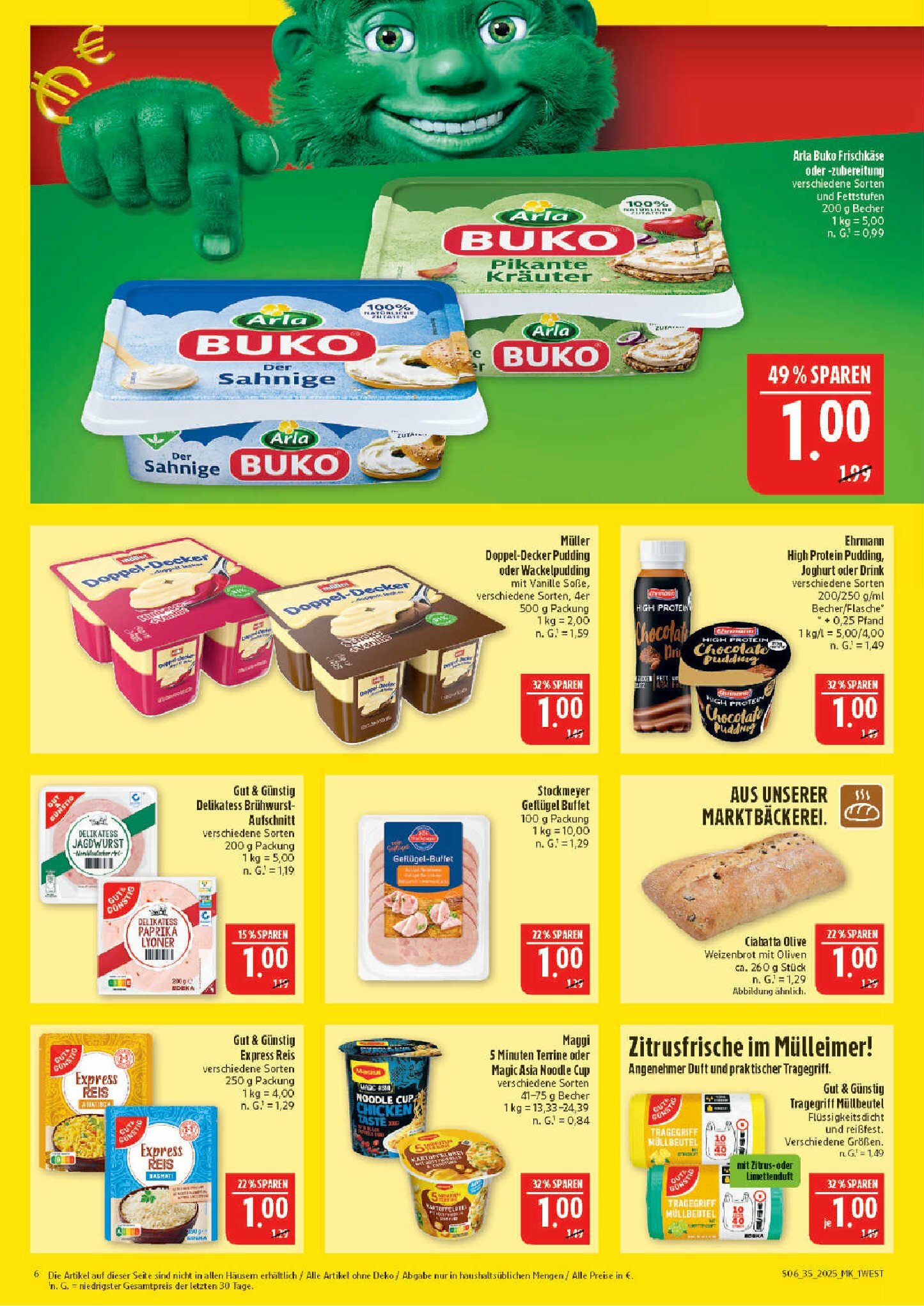 marktkauf - Marktkauf-Prospekt gültig vom 25.08. bis 30.08. - page: 6 marktkauf - Marktkauf-Prospekt gültig vom 25.08. bis 30.08. - page: 6