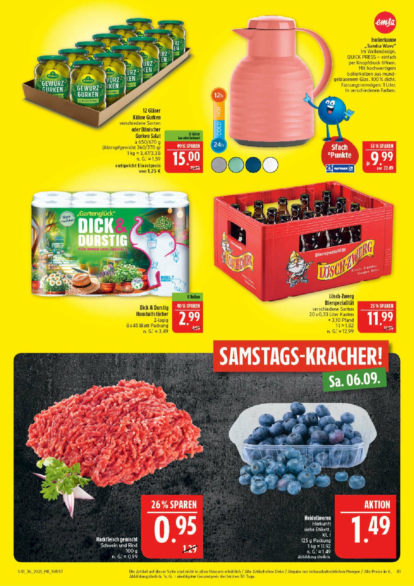 marktkauf - Marktkauf-Prospekt gültig vom 01.09. bis 06.09. - page: 43 marktkauf - Marktkauf-Prospekt gültig vom 01.09. bis 06.09. - page: 43