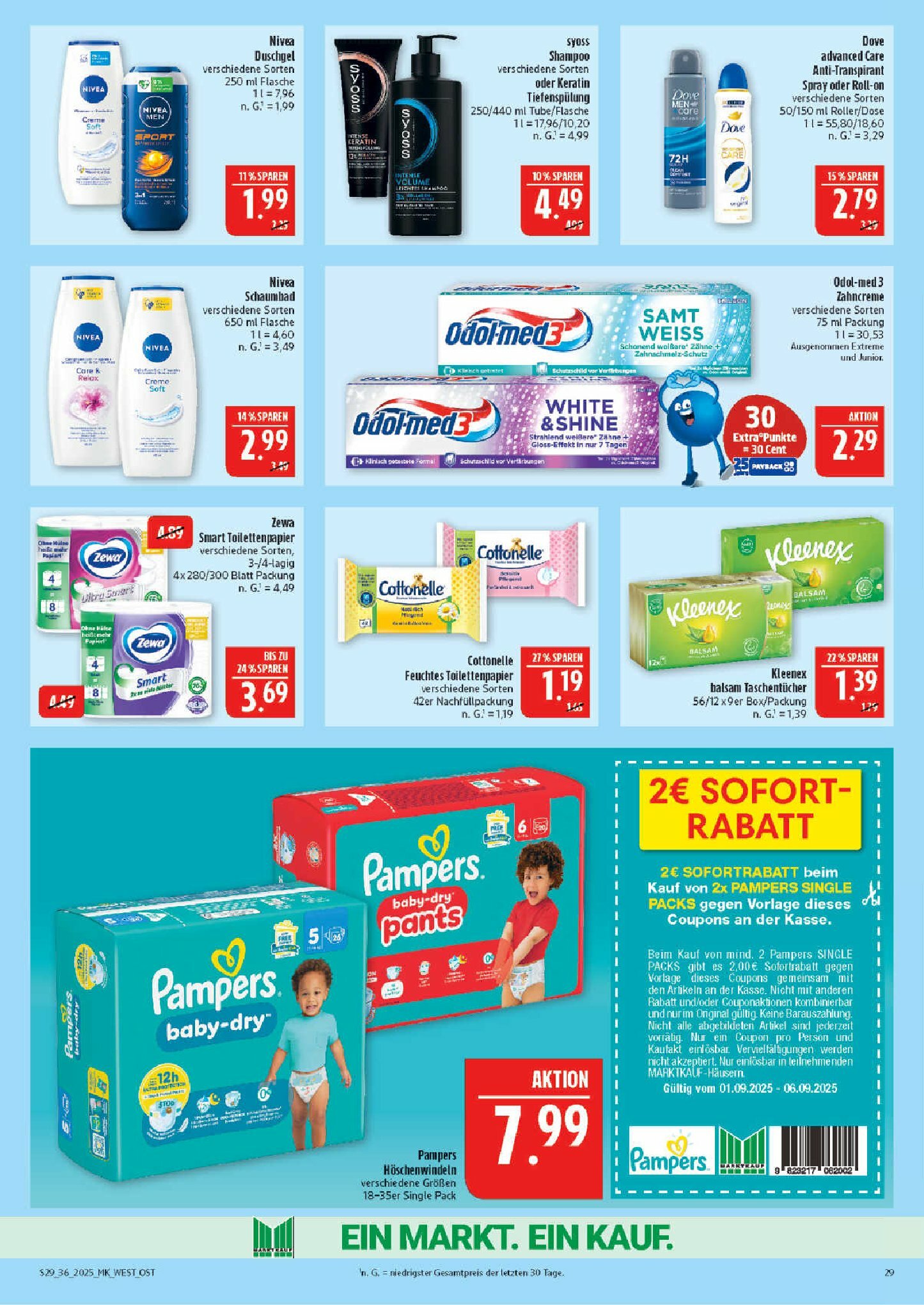 marktkauf - Marktkauf-Prospekt gültig vom 01.09. bis 06.09. - page: 29 marktkauf - Marktkauf-Prospekt gültig vom 01.09. bis 06.09. - page: 29