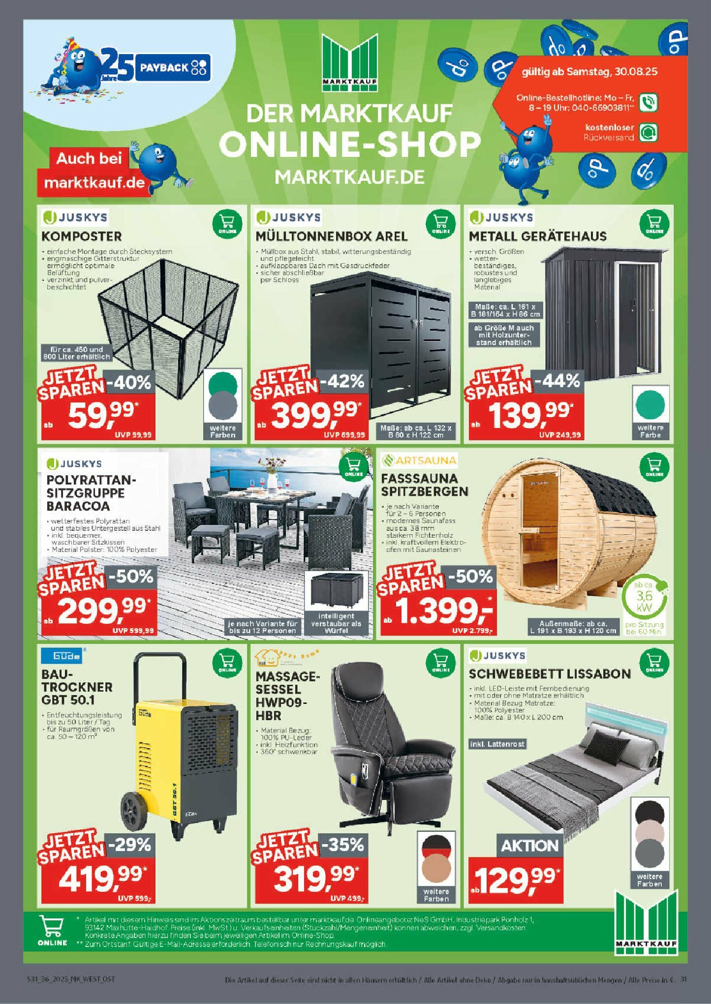 marktkauf - Marktkauf-Prospekt gültig vom 01.09. bis 06.09. - page: 31 marktkauf - Marktkauf-Prospekt gültig vom 01.09. bis 06.09. - page: 31