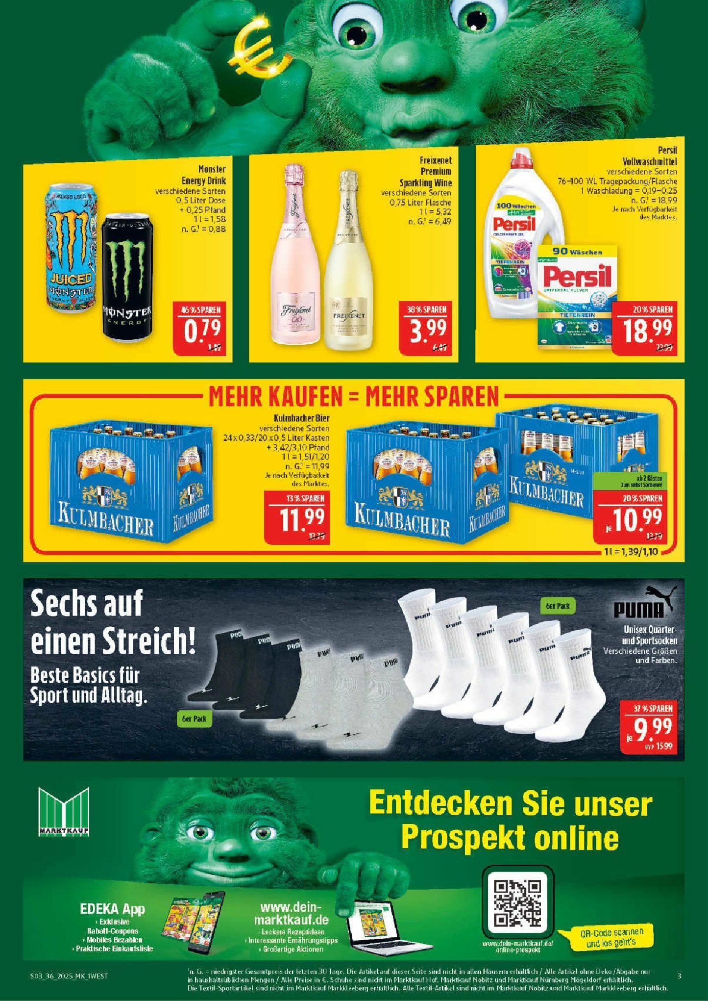 marktkauf - Marktkauf-Prospekt gültig vom 01.09. bis 06.09. - page: 3 marktkauf - Marktkauf-Prospekt gültig vom 01.09. bis 06.09. - page: 3