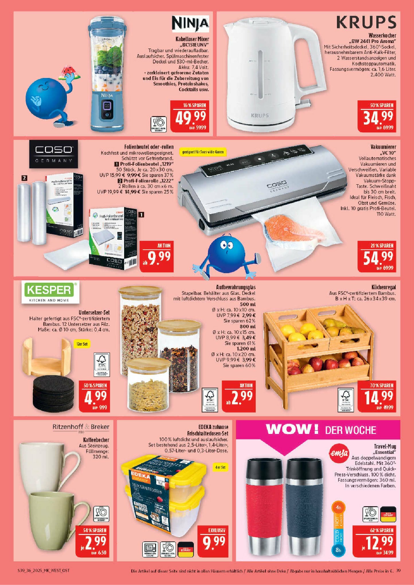 marktkauf - Marktkauf-Prospekt gültig vom 01.09. bis 06.09. - page: 39 marktkauf - Marktkauf-Prospekt gültig vom 01.09. bis 06.09. - page: 39