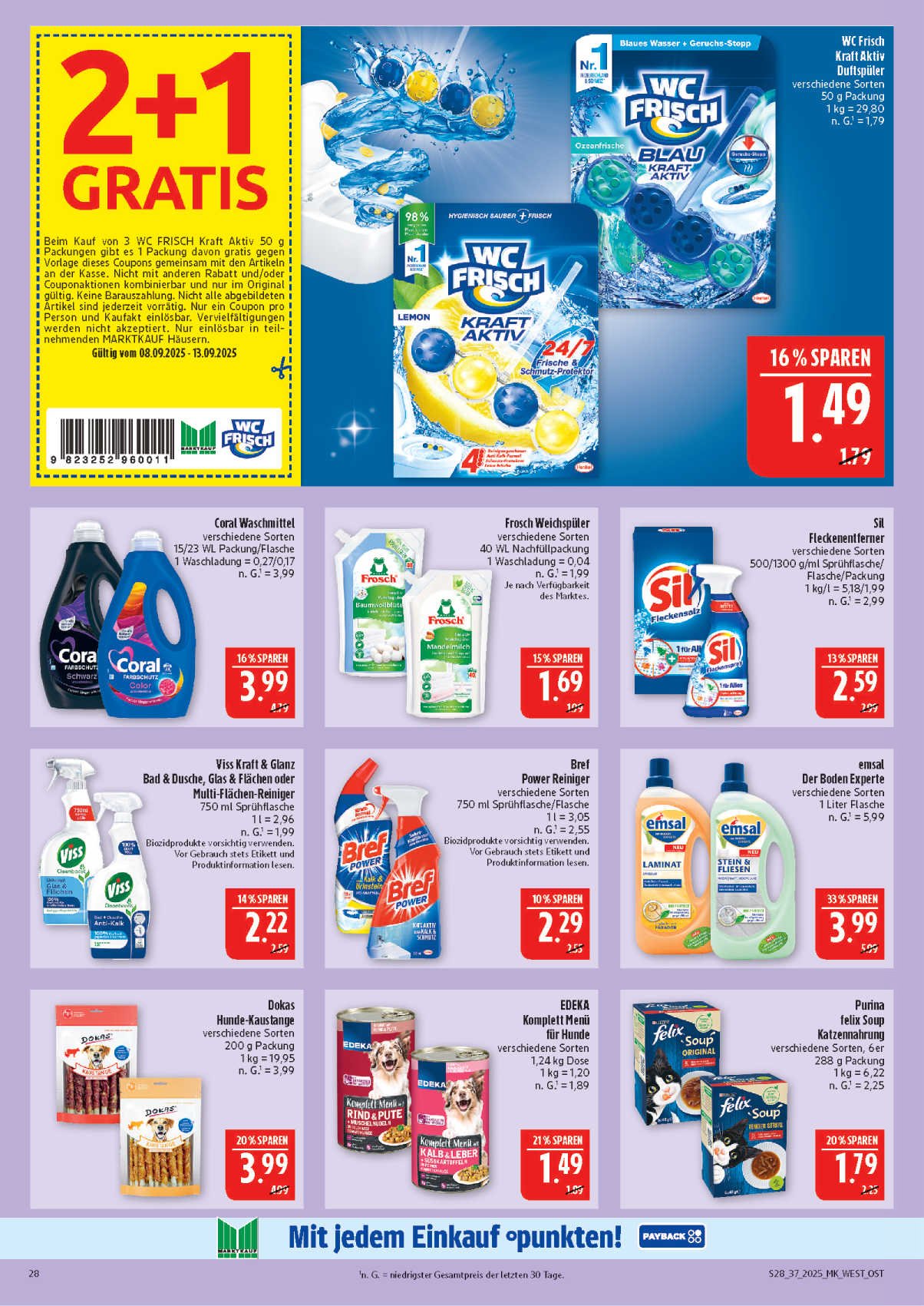marktkauf - Marktkauf-Prospekt gültig vom 08.09. bis 13.09. - page: 28