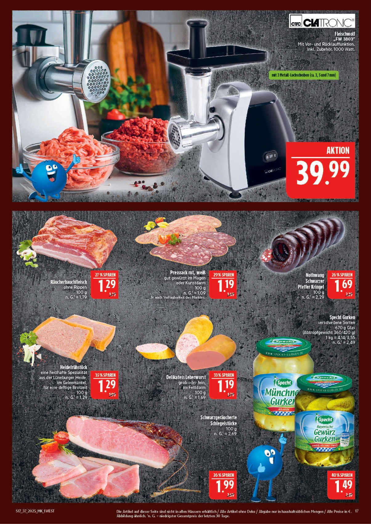 marktkauf - Marktkauf-Prospekt gültig vom 08.09. bis 13.09. - page: 17