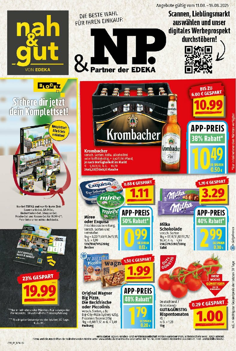 nah-gut - nah & gut-Prospekt gültig vom 11.08. bis 16.08. - page: 1