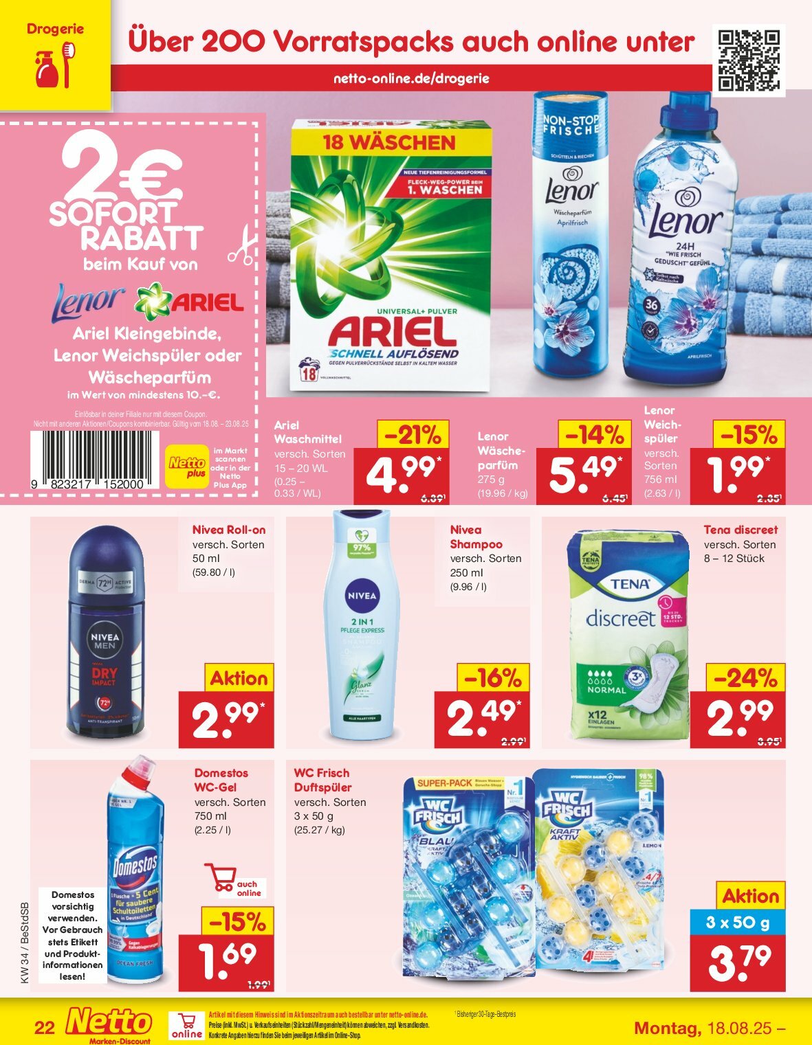 netto-marken-discount - Netto Marken Discount-Prospekt gültig vom 18.08. bis 23.08. - page: 36 netto-marken-discount - Netto Marken Discount-Prospekt gültig vom 18.08. bis 23.08. - page: 36