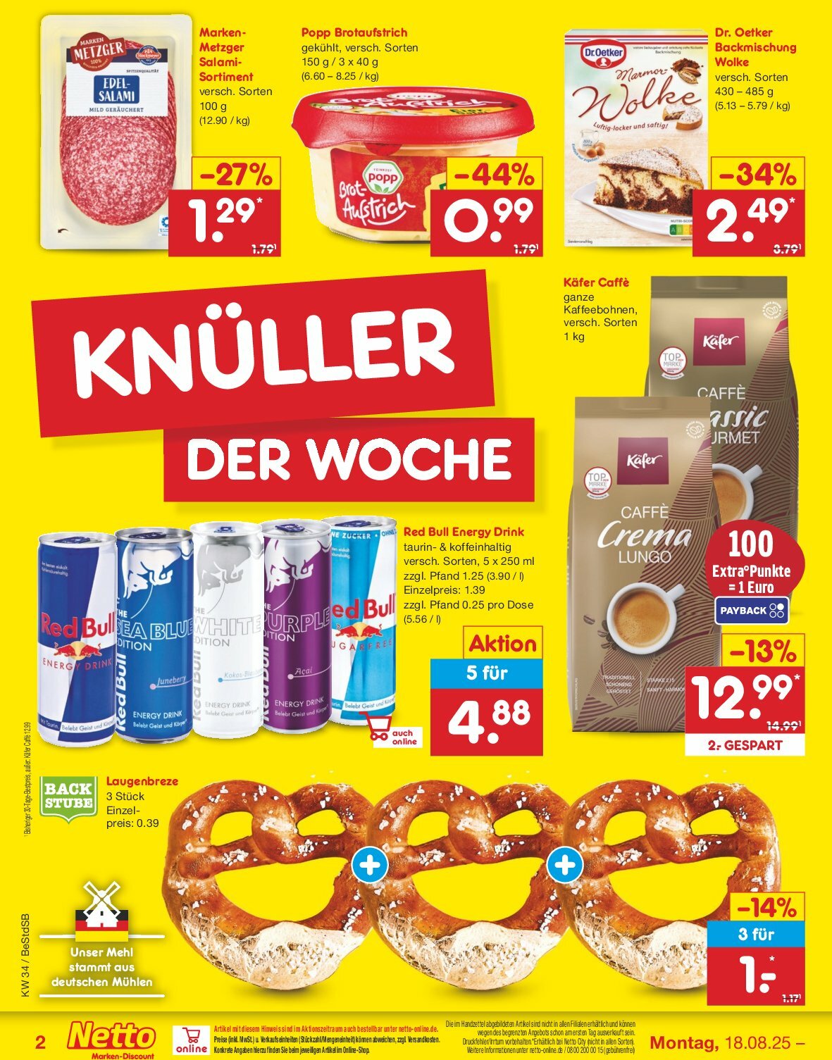 netto-marken-discount - Netto Marken Discount-Prospekt gültig vom 18.08. bis 23.08. - page: 2 netto-marken-discount - Netto Marken Discount-Prospekt gültig vom 18.08. bis 23.08. - page: 2