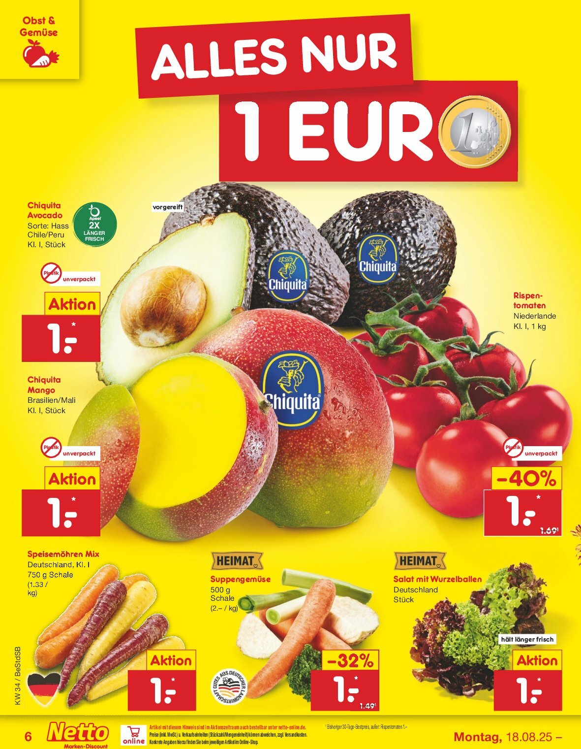 netto-marken-discount - Netto Marken Discount-Prospekt gültig vom 18.08. bis 23.08. - page: 6 netto-marken-discount - Netto Marken Discount-Prospekt gültig vom 18.08. bis 23.08. - page: 6