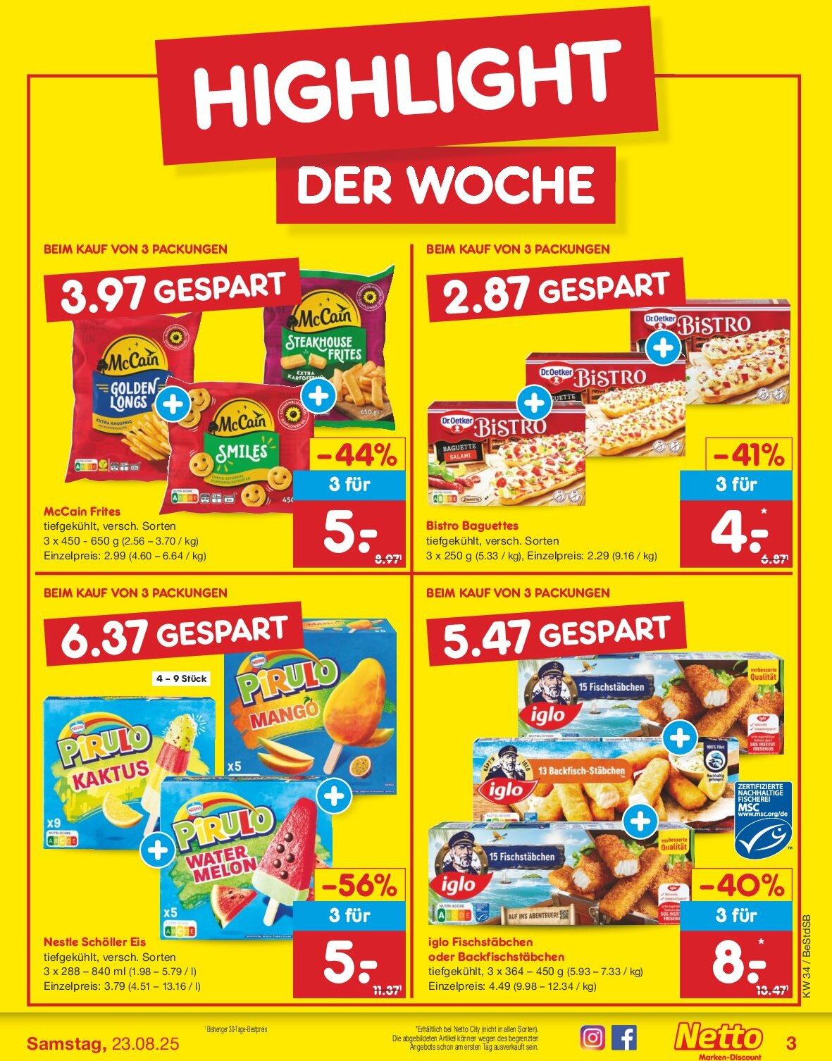 netto-marken-discount - Netto Marken Discount-Prospekt gültig vom 18.08. bis 23.08. - page: 3 netto-marken-discount - Netto Marken Discount-Prospekt gültig vom 18.08. bis 23.08. - page: 3