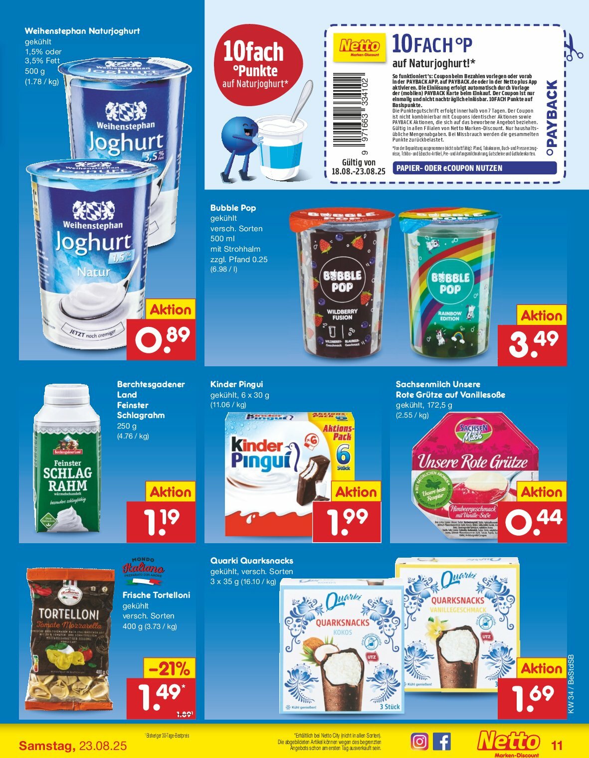 netto-marken-discount - Netto Marken Discount-Prospekt gültig vom 18.08. bis 23.08. - page: 11 netto-marken-discount - Netto Marken Discount-Prospekt gültig vom 18.08. bis 23.08. - page: 11