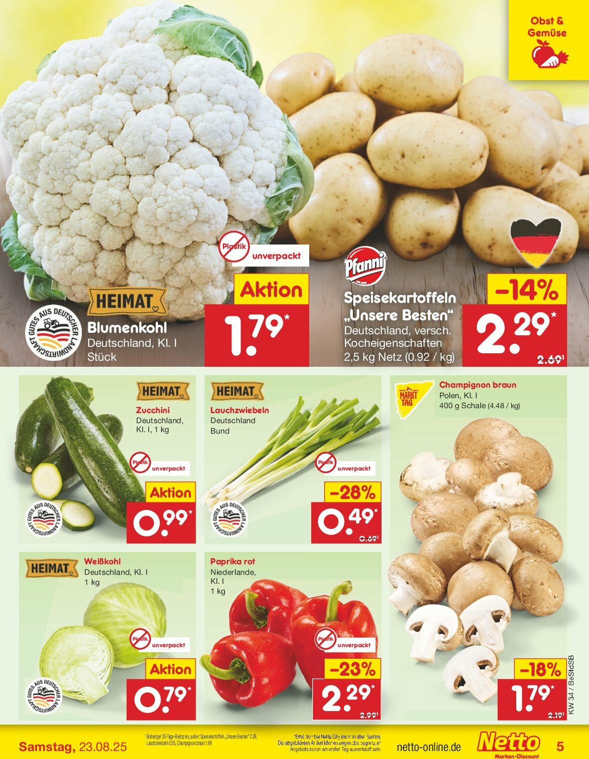 netto-marken-discount - Netto Marken Discount-Prospekt gültig vom 18.08. bis 23.08. - page: 5 netto-marken-discount - Netto Marken Discount-Prospekt gültig vom 18.08. bis 23.08. - page: 5