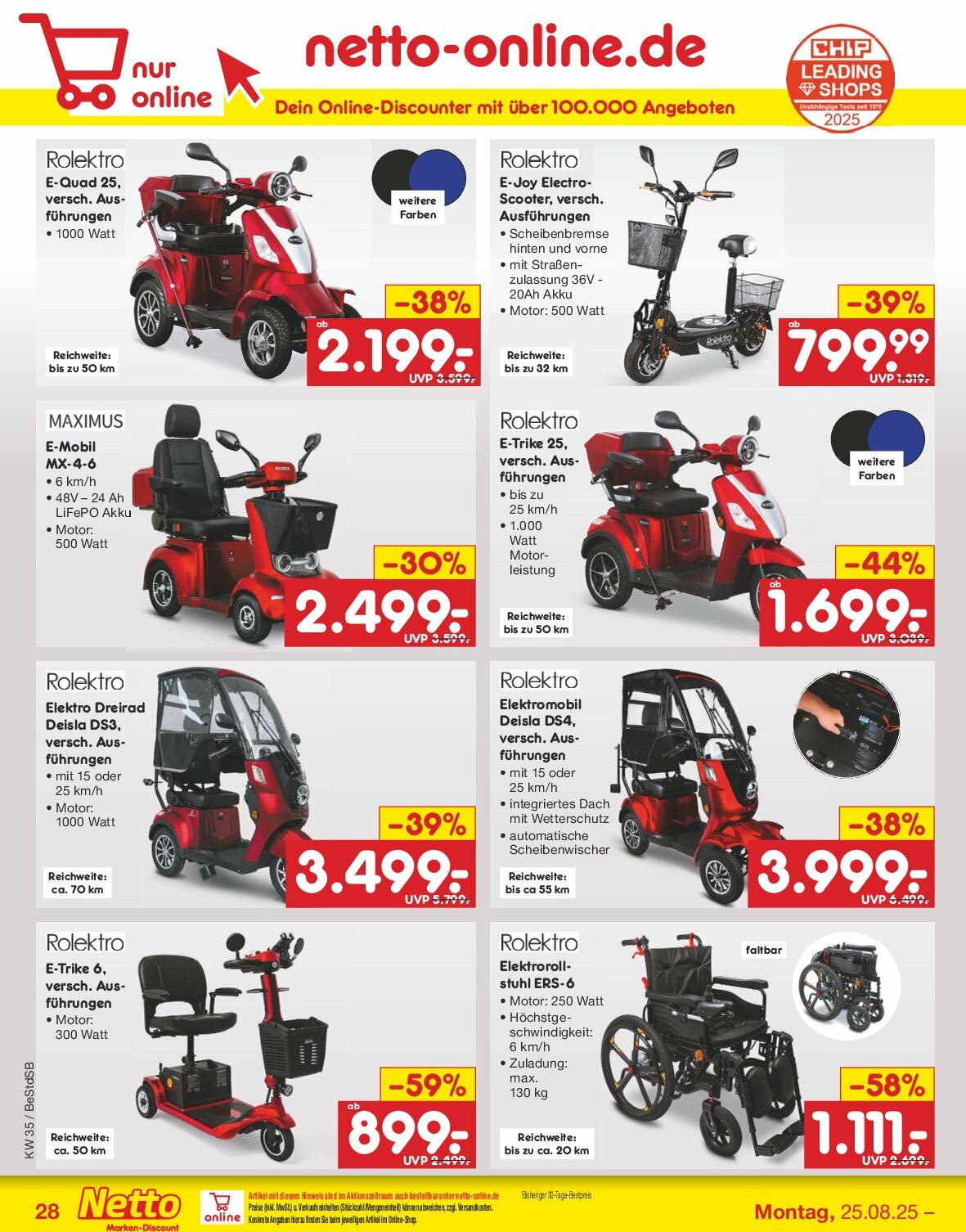 netto-marken-discount - Netto Marken Discount-Prospekt gültig vom 25.08. bis 30.08. - page: 42 netto-marken-discount - Netto Marken Discount-Prospekt gültig vom 25.08. bis 30.08. - page: 42