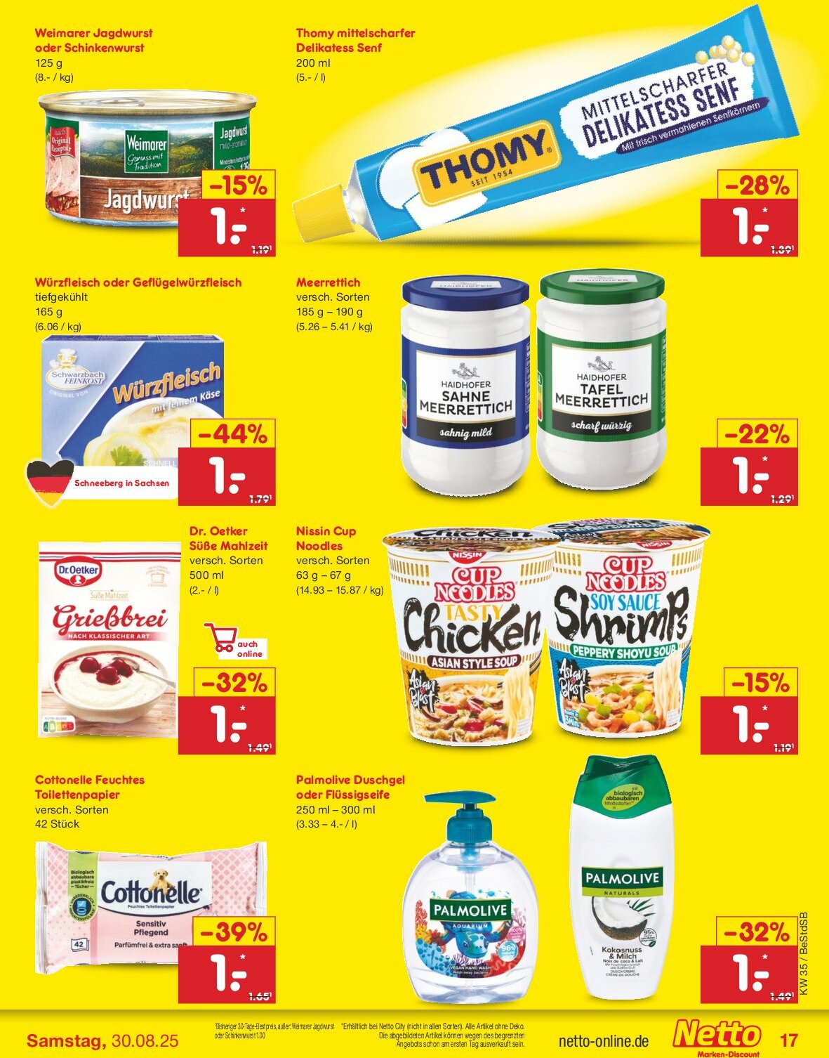 netto-marken-discount - Netto Marken Discount-Prospekt gültig vom 25.08. bis 30.08. - page: 23 netto-marken-discount - Netto Marken Discount-Prospekt gültig vom 25.08. bis 30.08. - page: 23