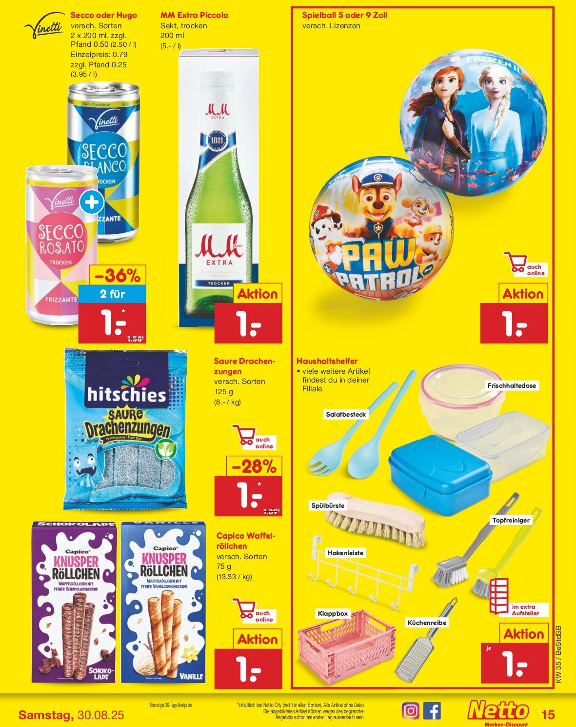 netto-marken-discount - Netto Marken Discount-Prospekt gültig vom 25.08. bis 30.08. - page: 21 netto-marken-discount - Netto Marken Discount-Prospekt gültig vom 25.08. bis 30.08. - page: 21