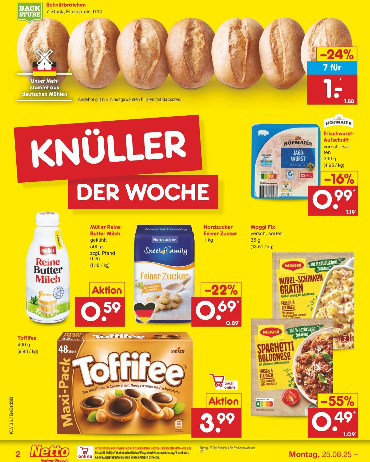 netto-marken-discount - Netto Marken Discount-Prospekt gültig vom 25.08. bis 30.08. - page: 2 netto-marken-discount - Netto Marken Discount-Prospekt gültig vom 25.08. bis 30.08. - page: 2
